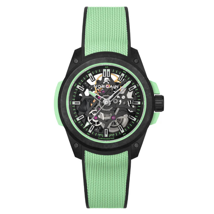 Norqain Wild One Skeleton Limited Edition Mint Green Ref# N3001.07Q03.B01.R03