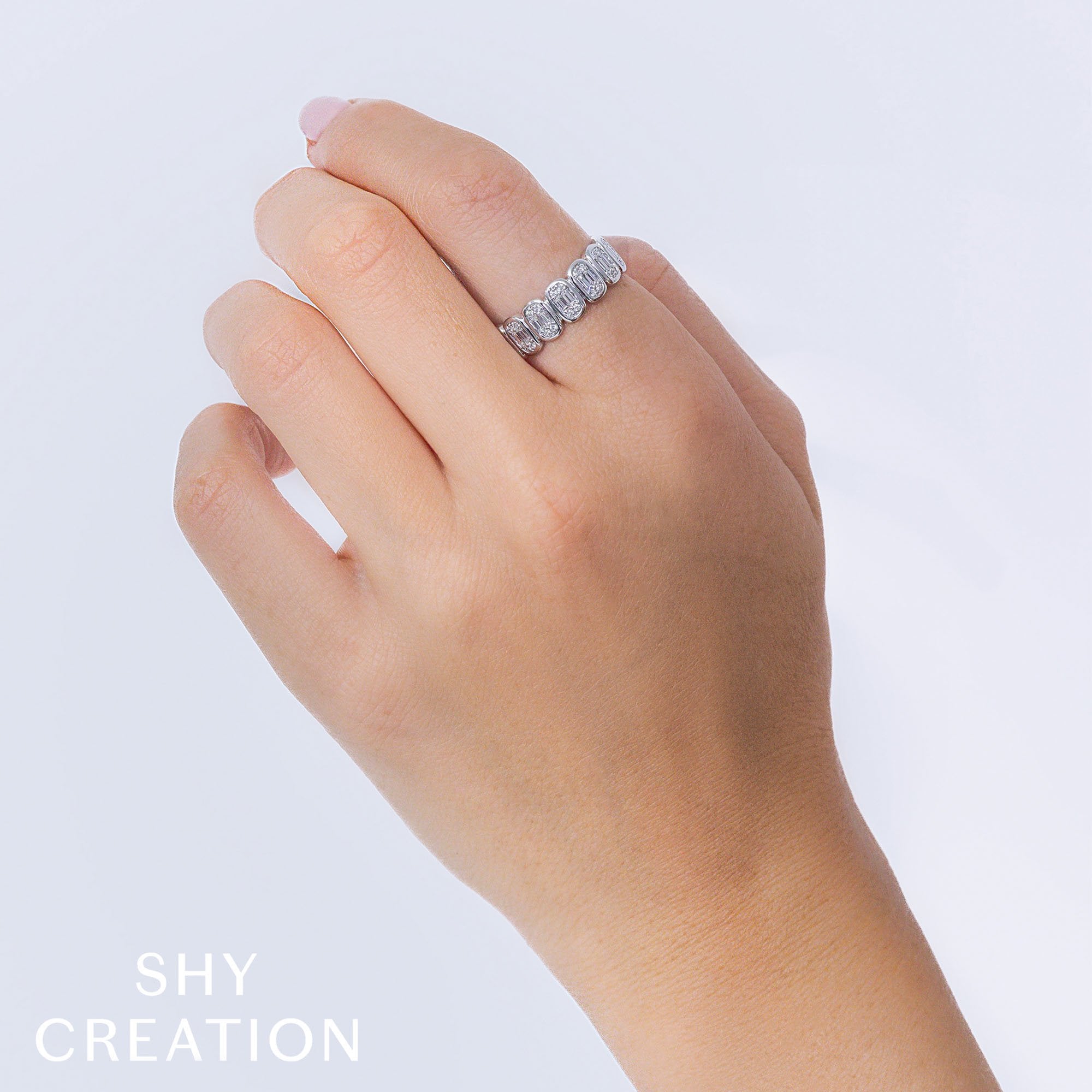 Shy Creation Diamond Fashion Band