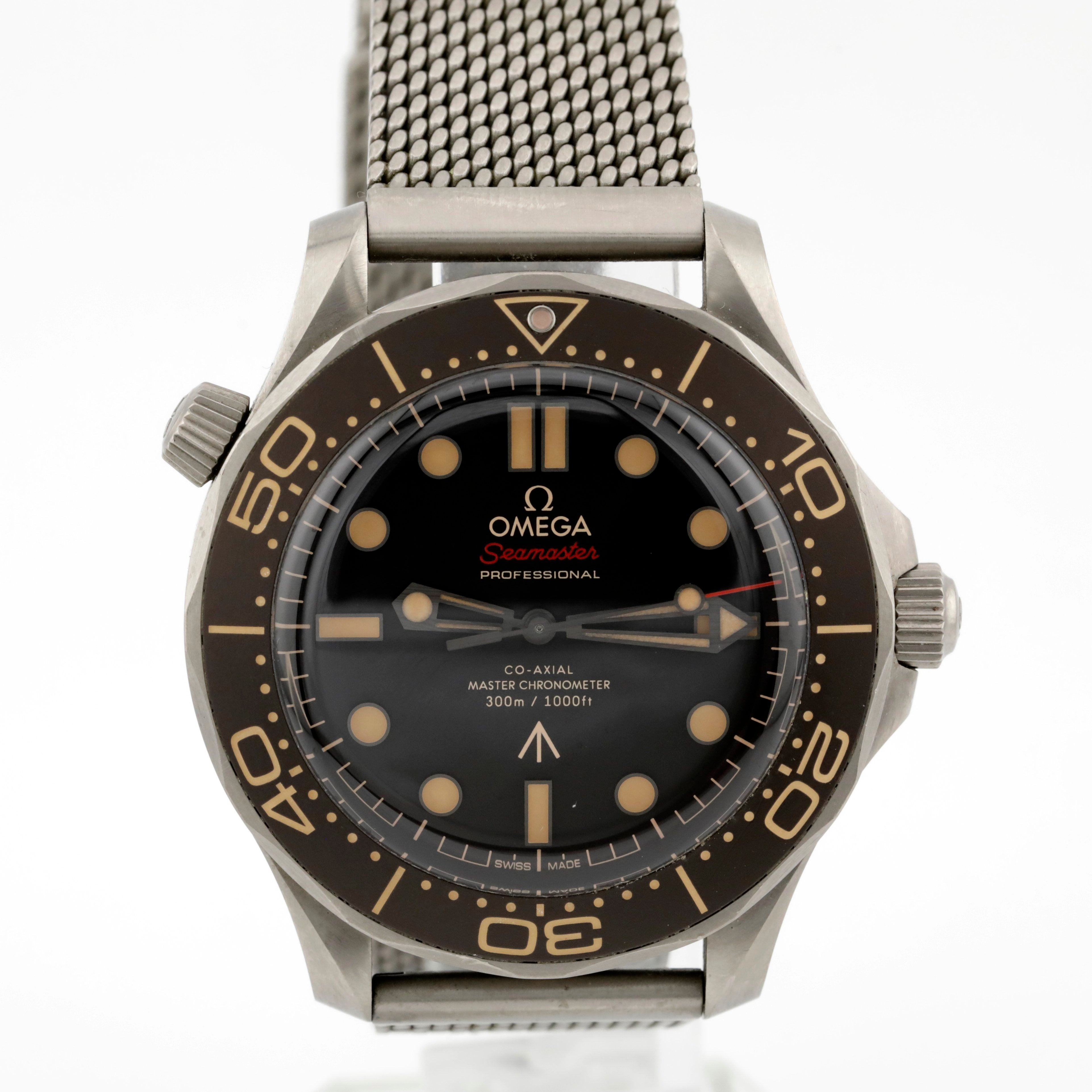 Pre Owned Omega Seamaster Diver 300m James Bond 007 Ref# 21090422001001