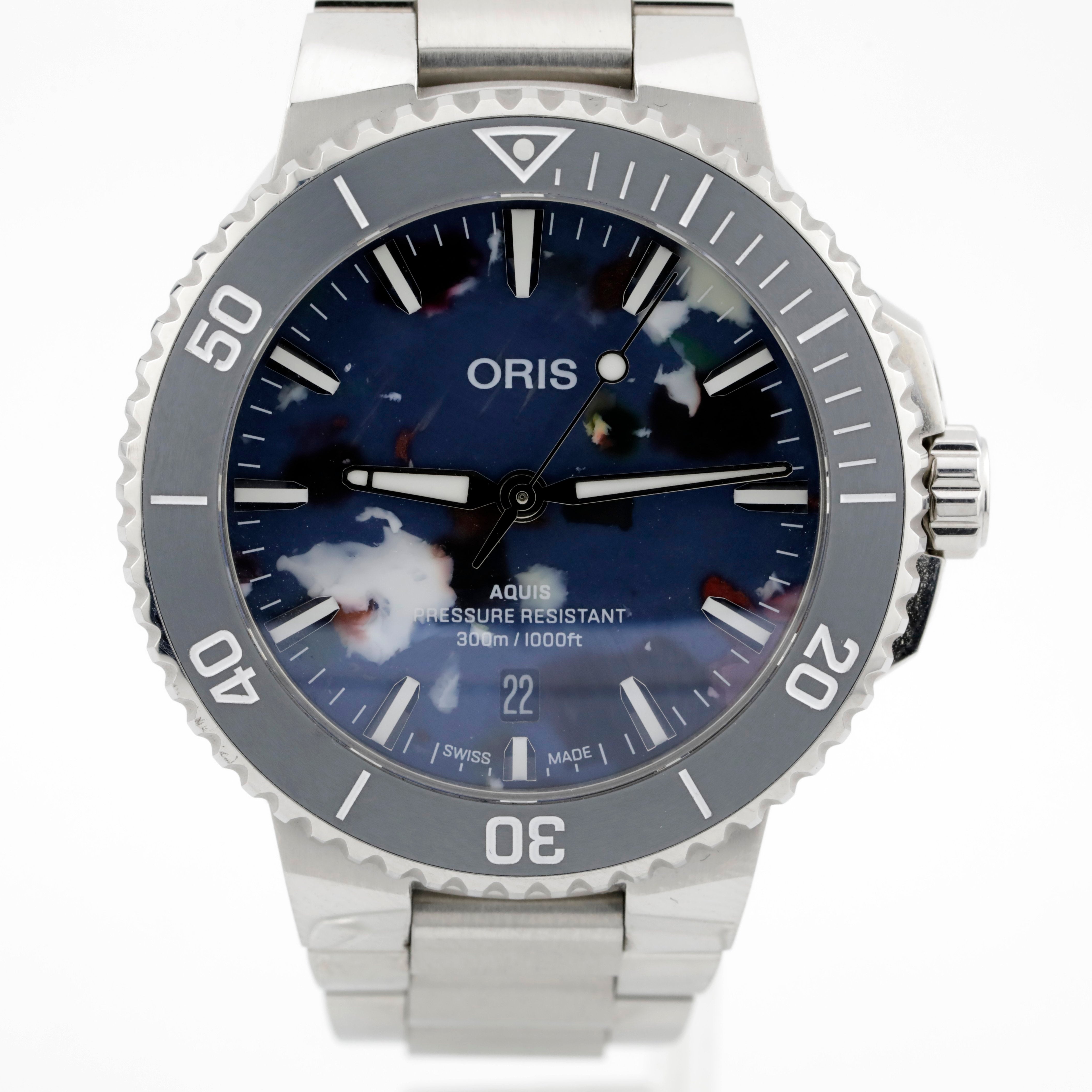 Pre Owned Oris Aquis Date Upcycle Ref# 01 733 7787 4150