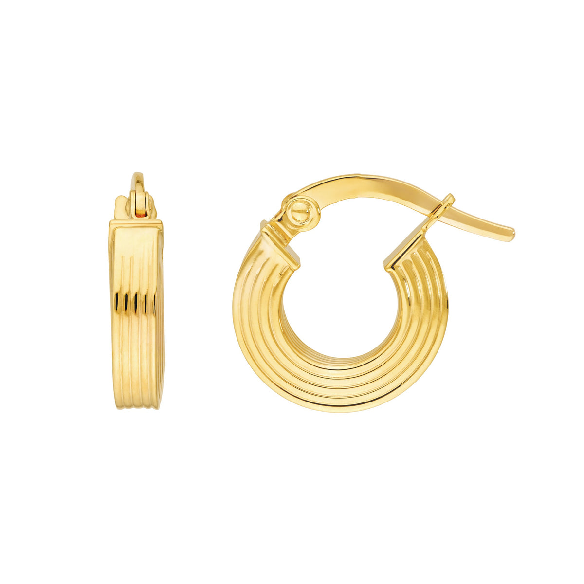 Gold Hoop Earrings