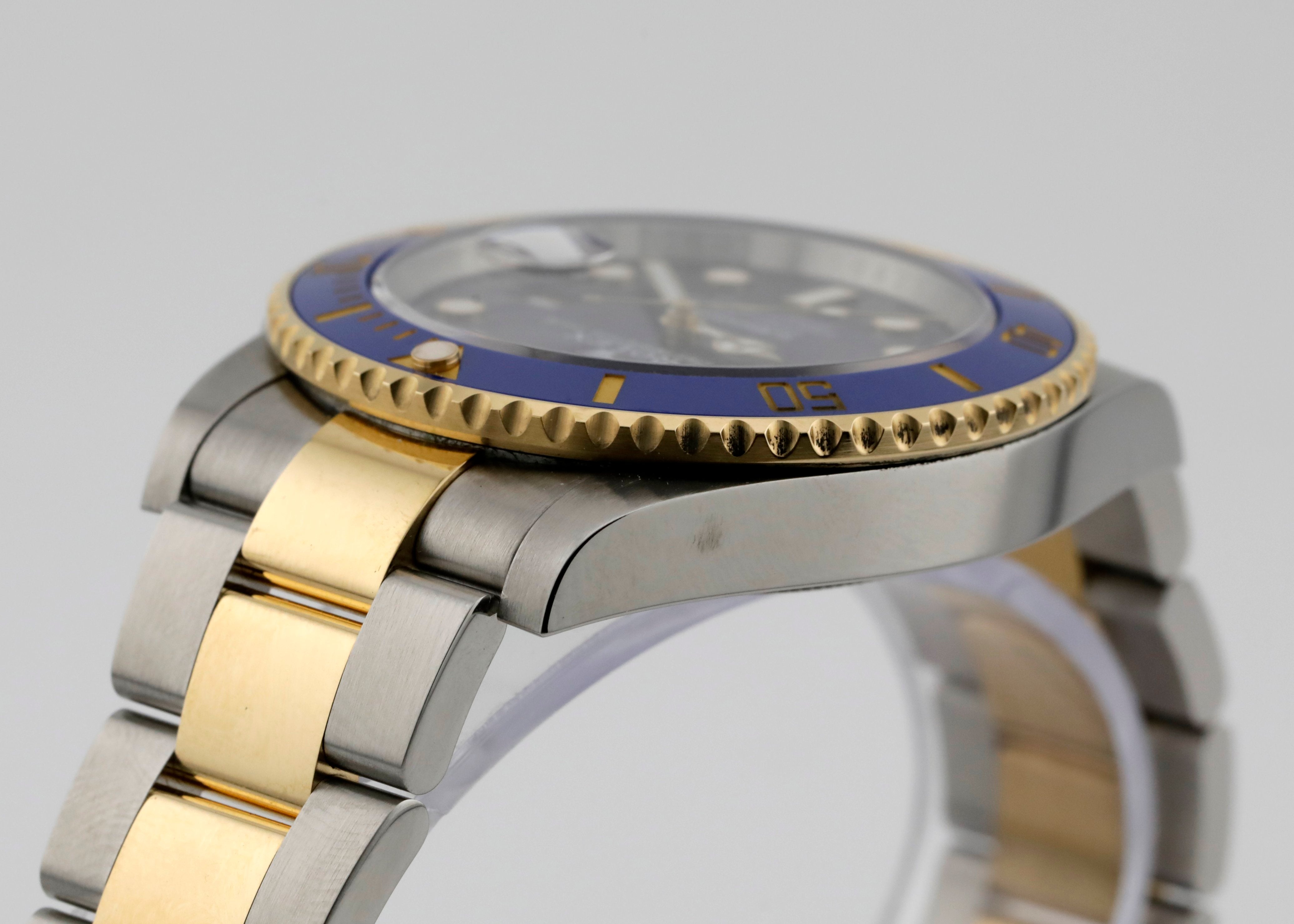 Pre Owned  Rolex Submariner Date Bluesy Ref# 126613LB