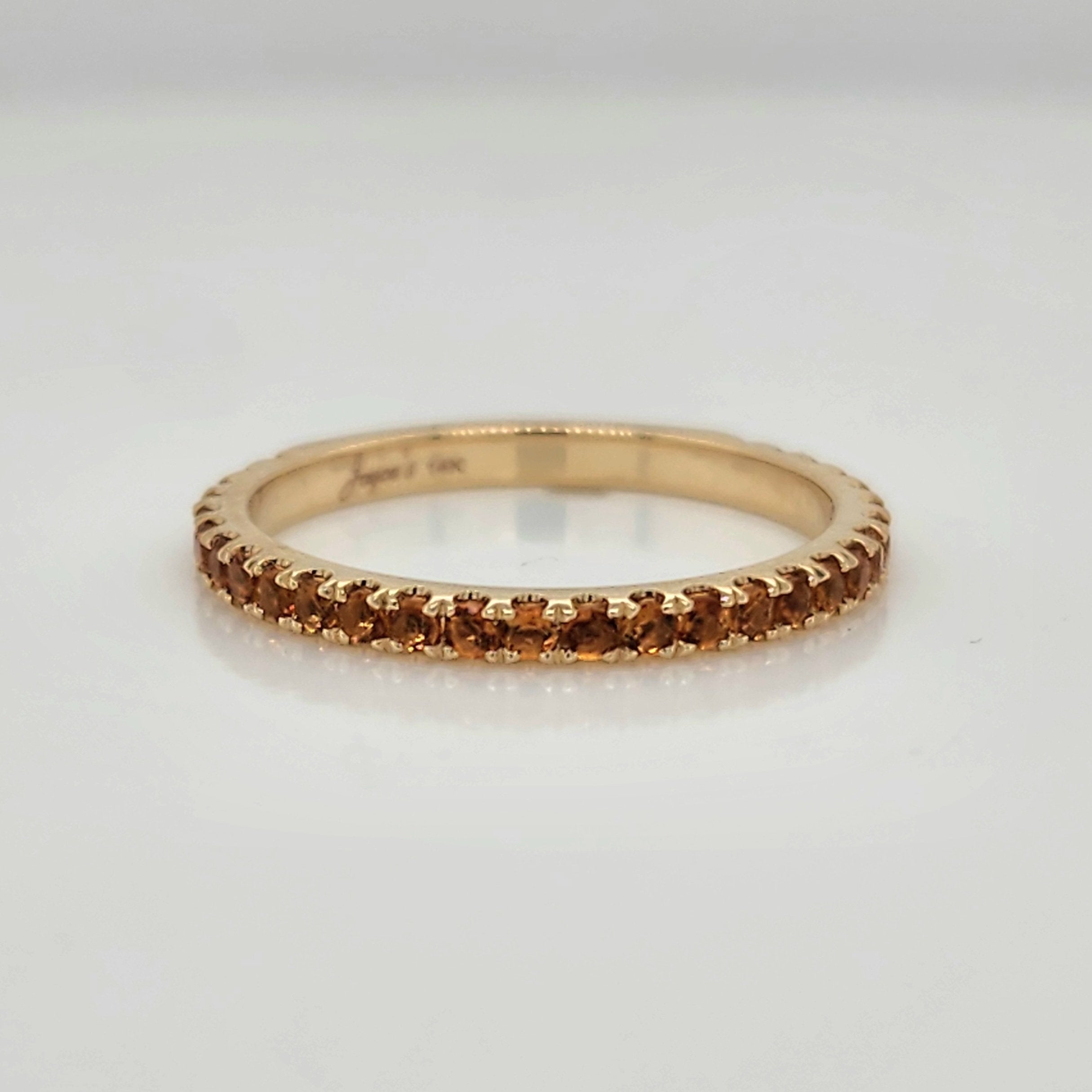 Citrine Birthstone Band