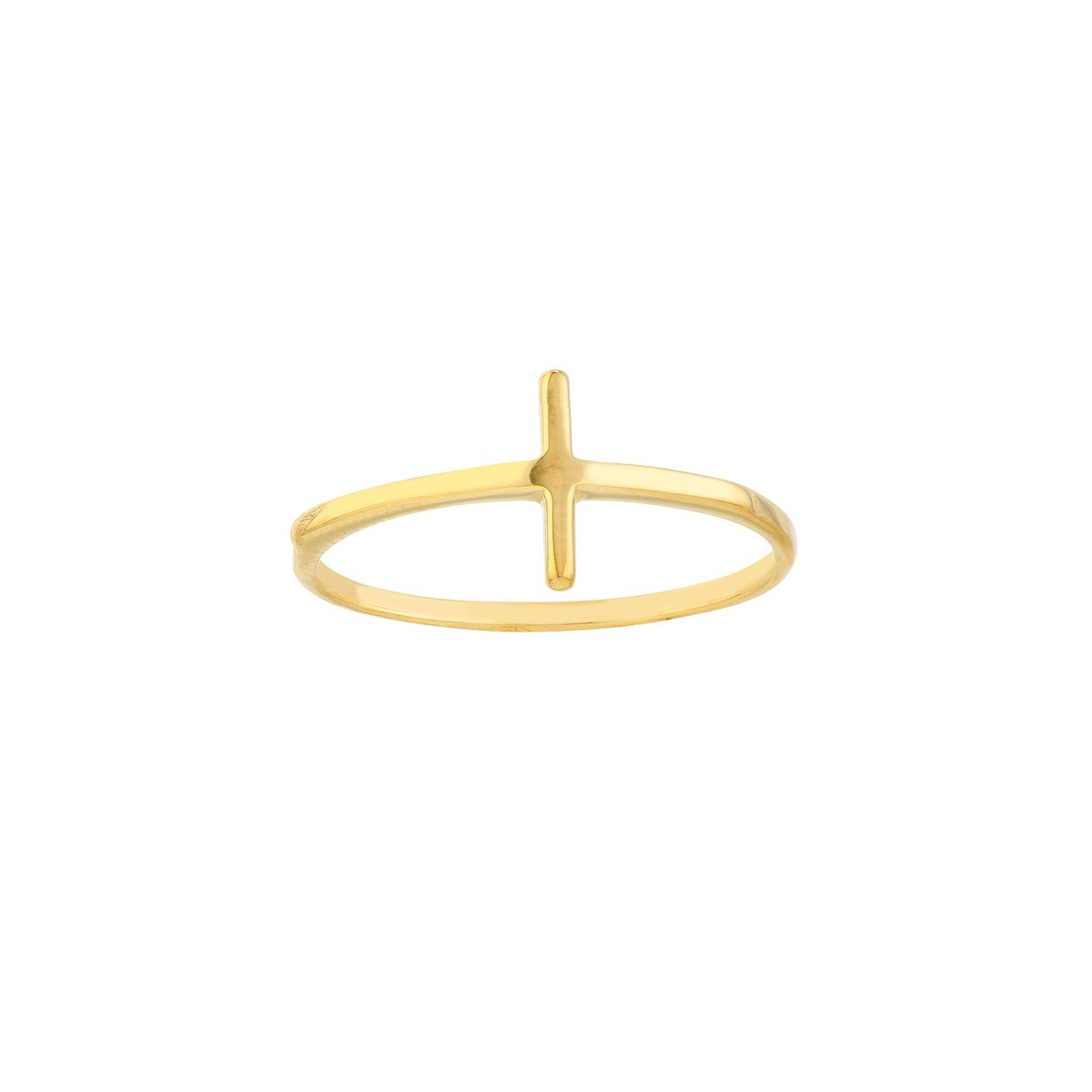 Gold Cross Ring