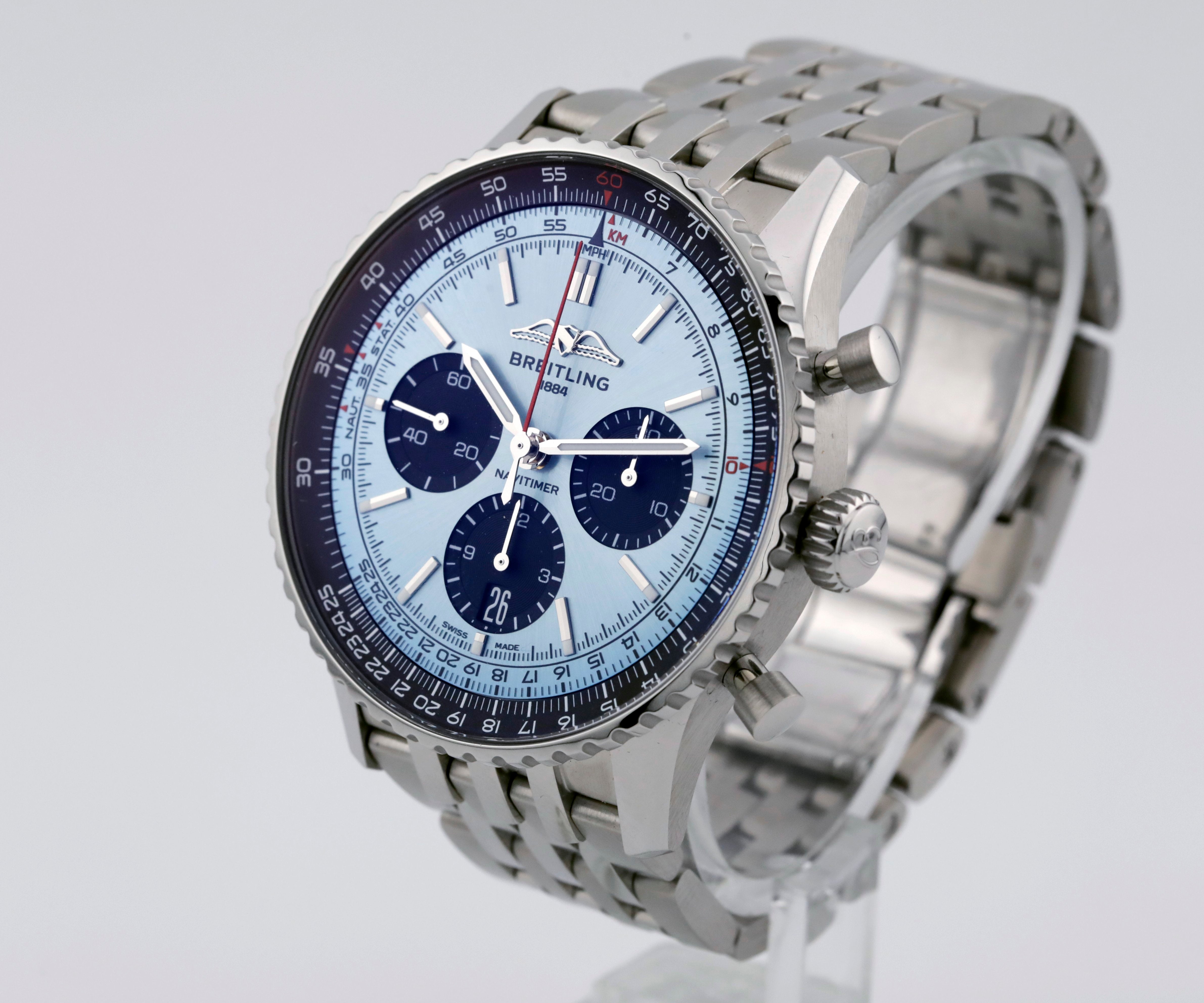 Pre Owned Breilting Navitimer Chronograph B01 43 Ref# AB0138241C1A1