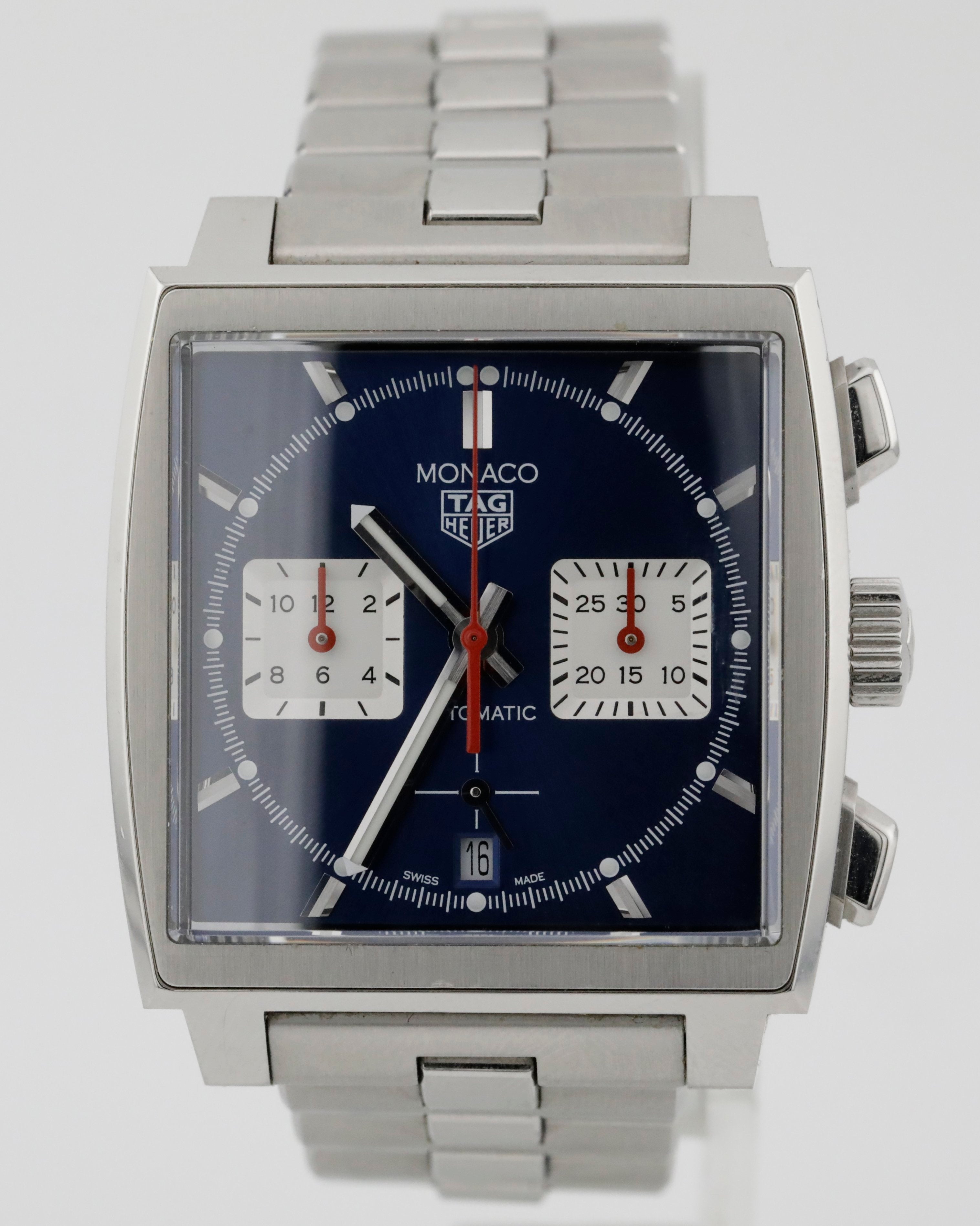 Pre-Owned Tag Heuer Monaco Ref# CBL2111.BA0644