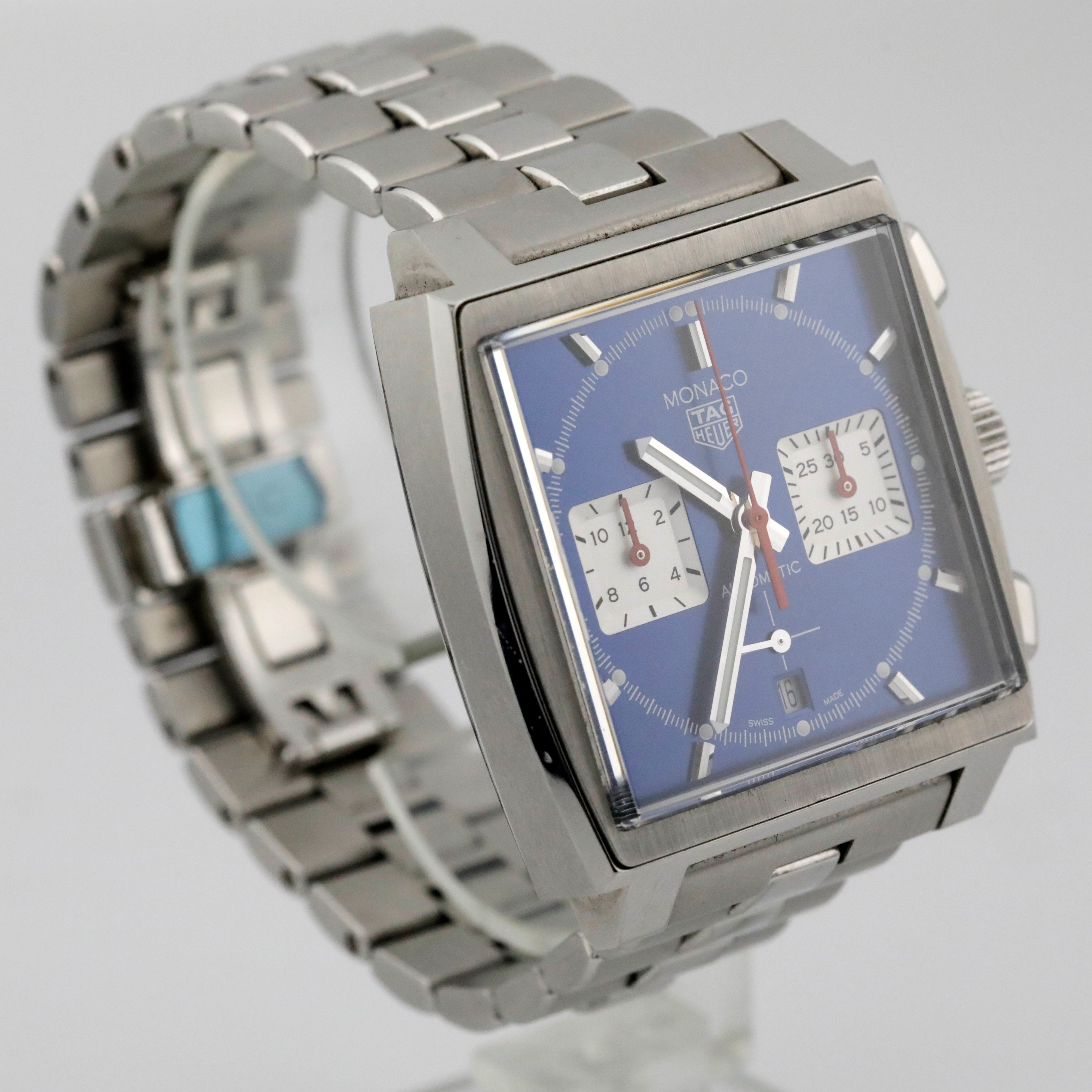 Pre-Owned Tag Heuer Monaco Ref# CBL2111.BA0644