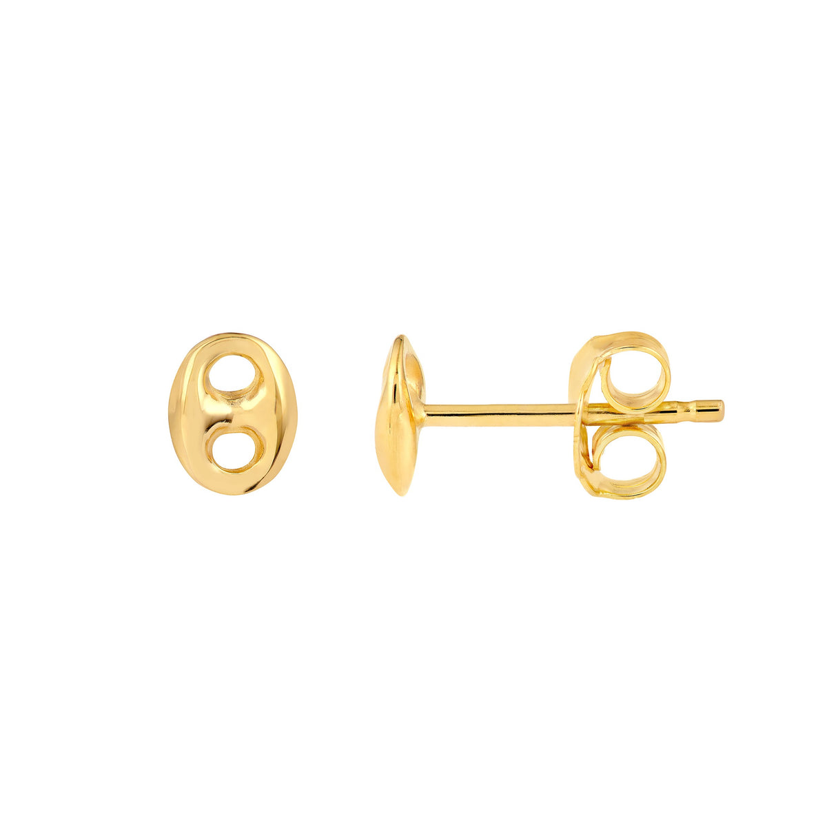 Gold Stud Earrings