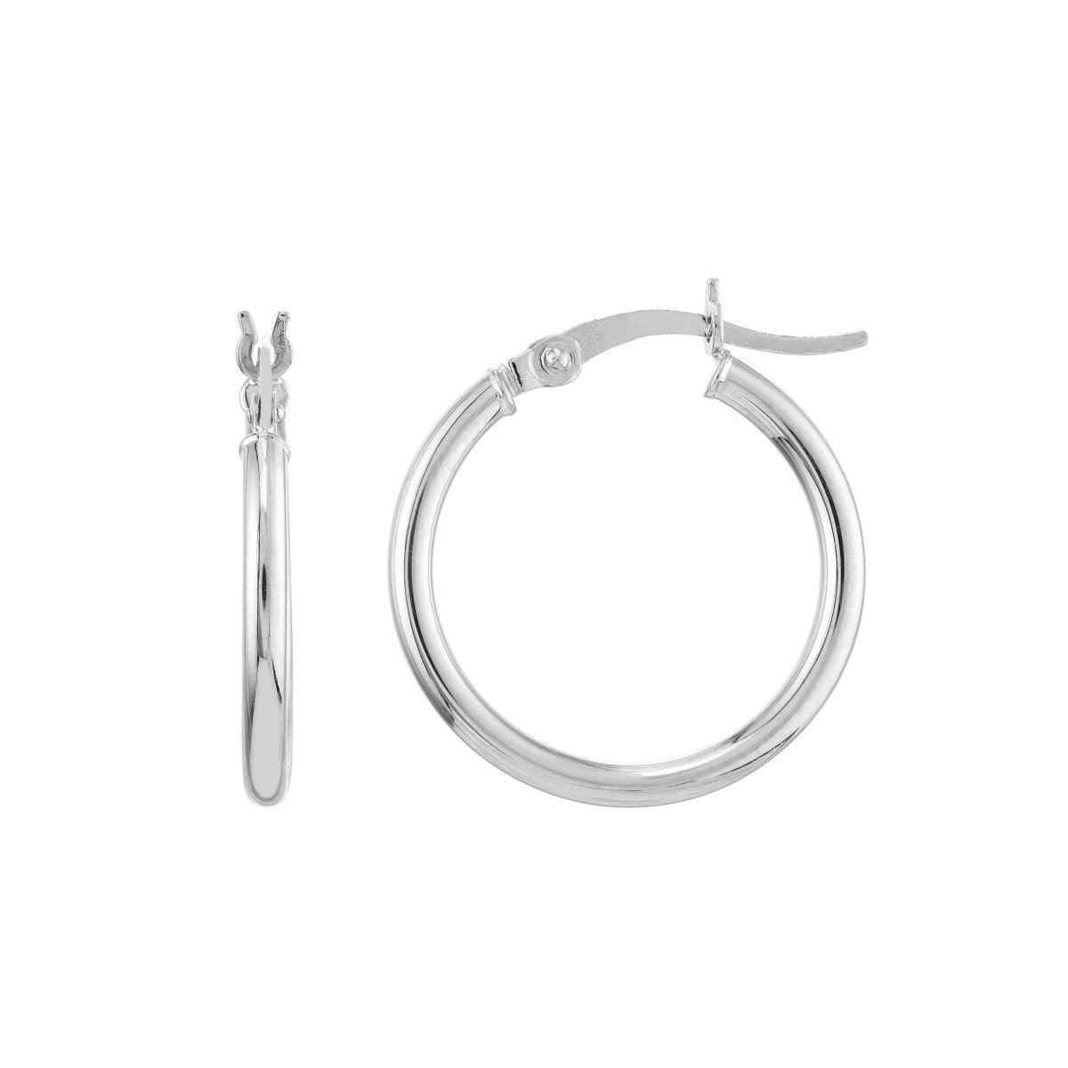 Polished Hoop Earrings