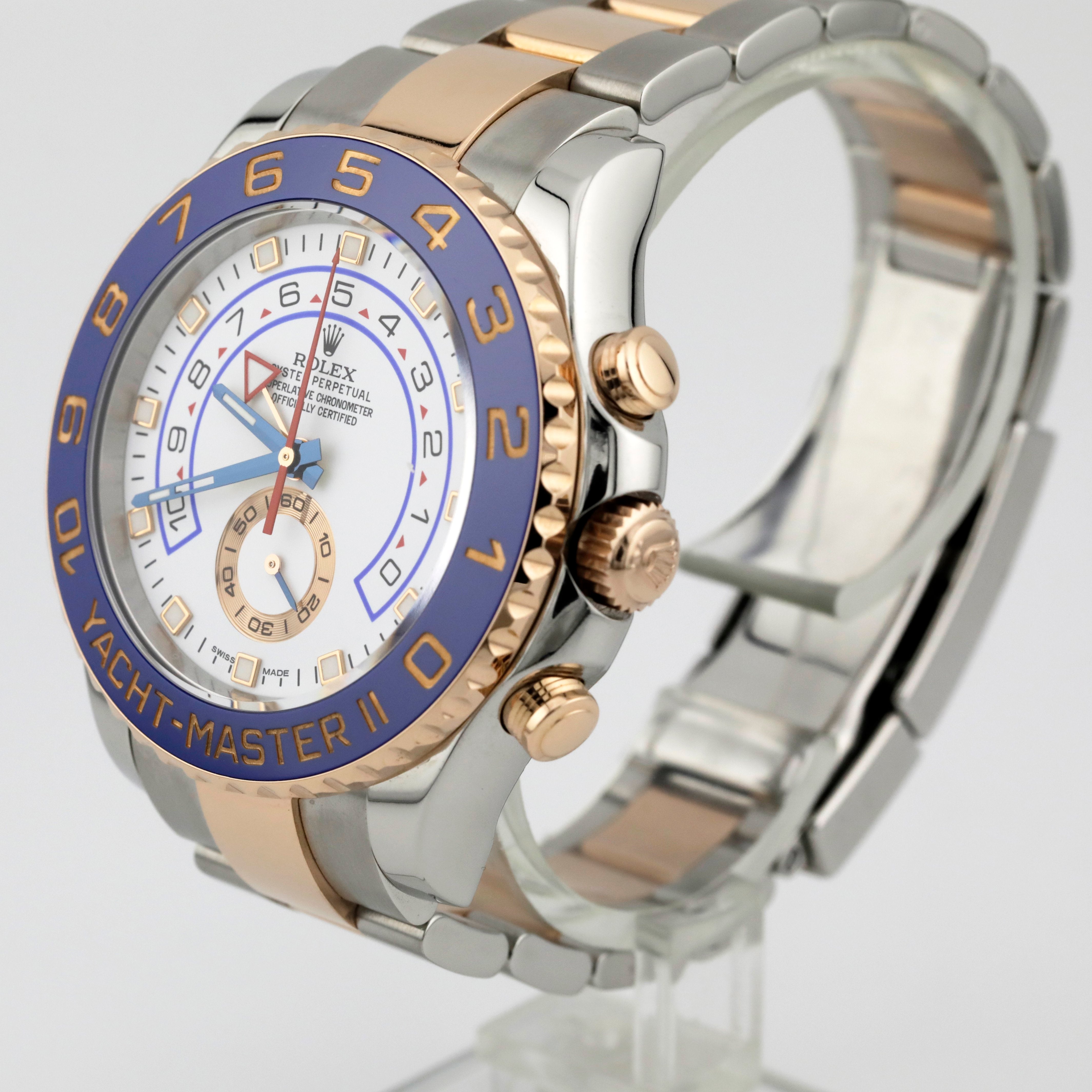 Certified Pre Owned Rolex Yacht-Master II Ref# 116681