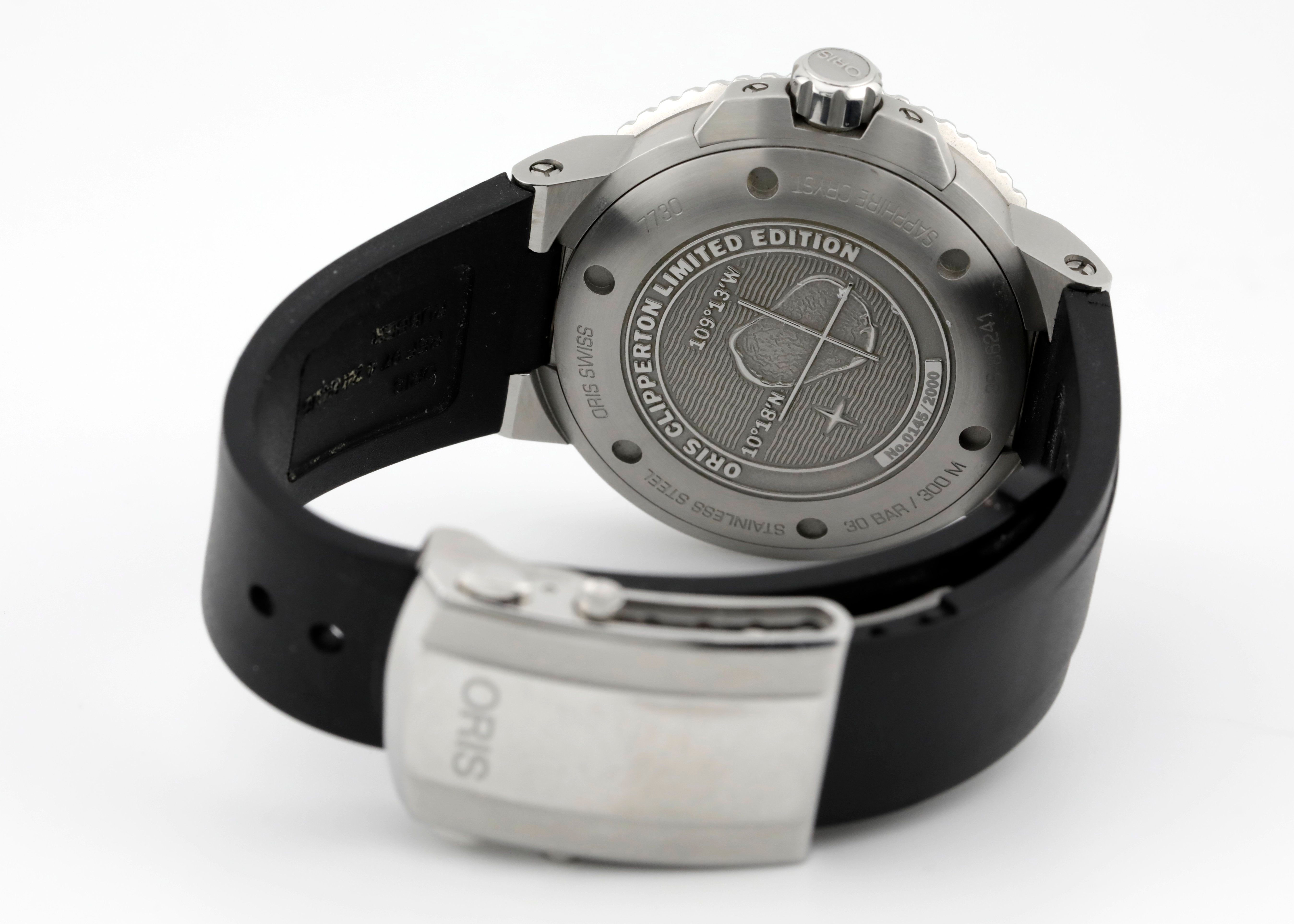 Pre Owned Oris Clipperton Limited Edition, 43.5mm, Ref. 01 733 7730 4185-Set RS