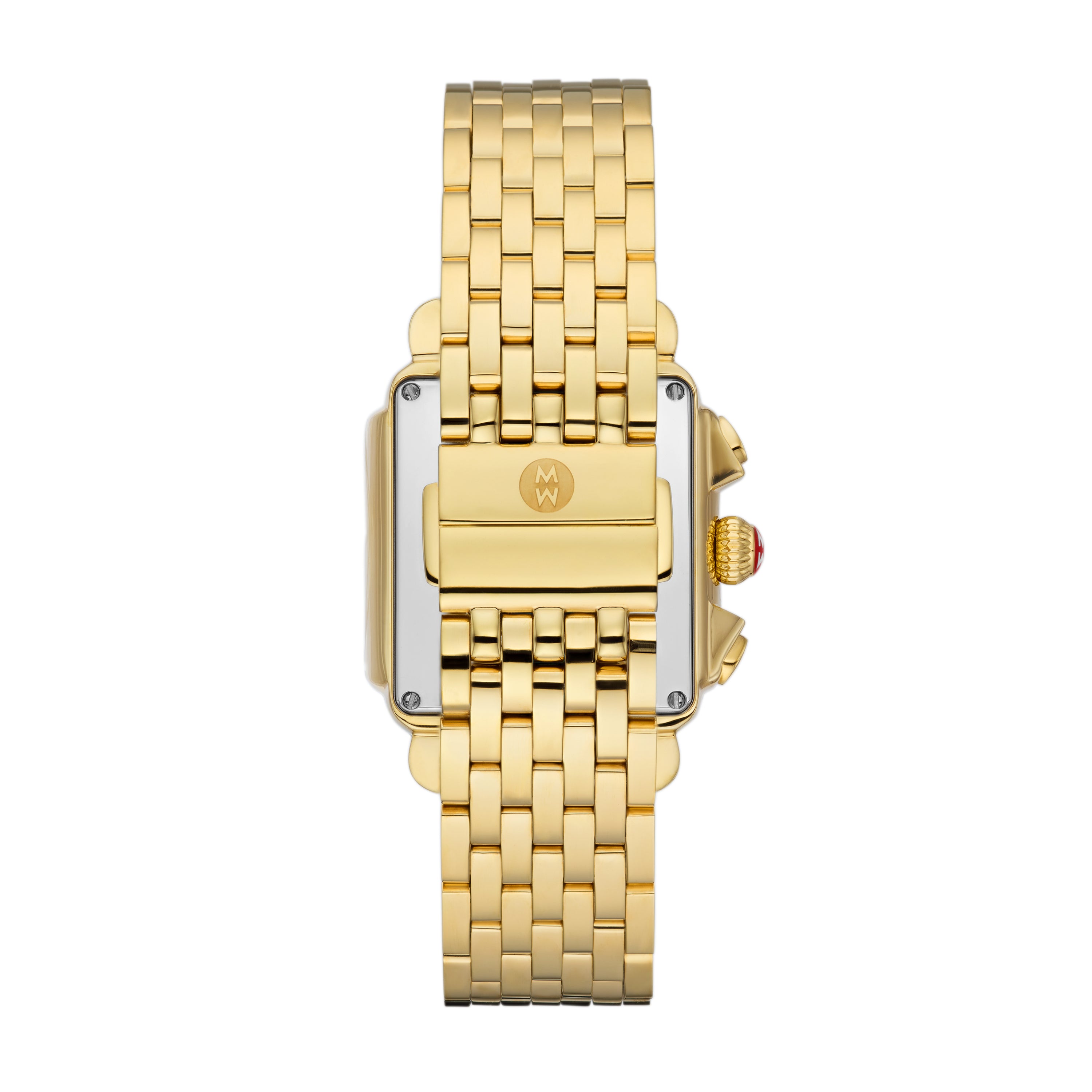 Michele Deco Diamond High Shine 18k Gold-Plated Ref# MWW06A000806