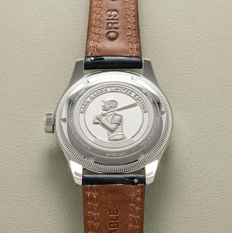 Oris Pointer Date Hank Aaron Limited Edition #1432