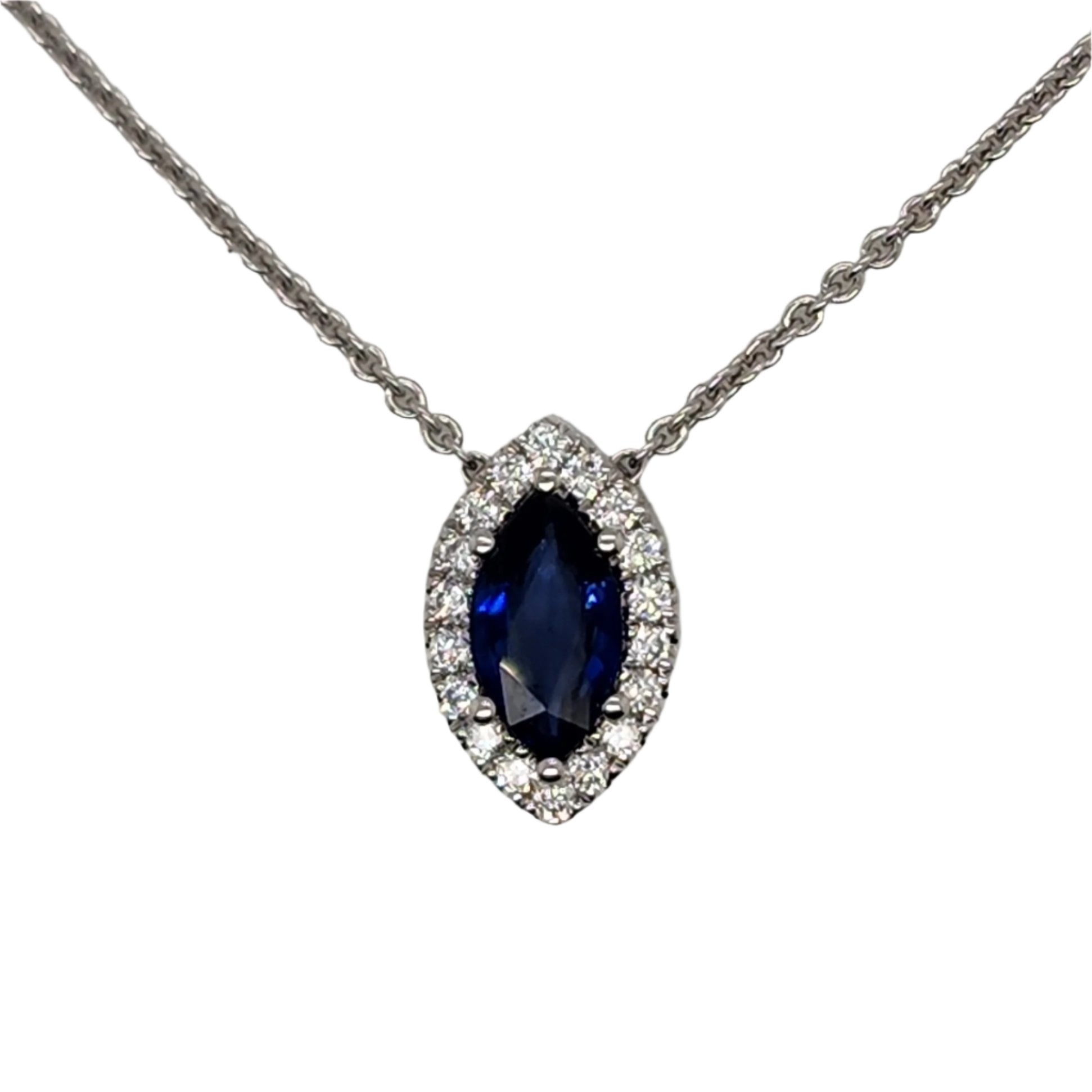 Blue Sapphire Pendant