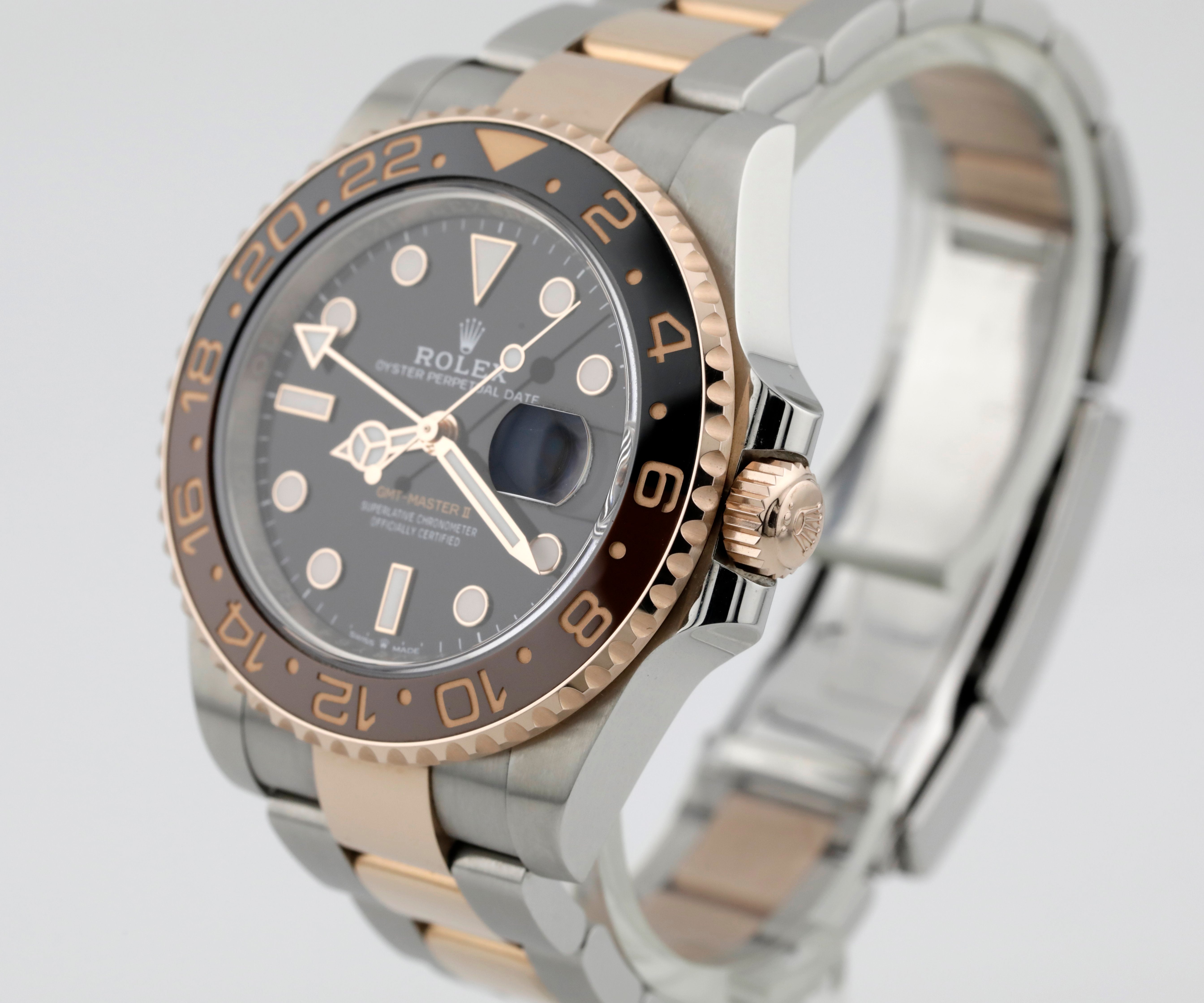 Pre Owned Rolex GMT-Master II Rootbeer Ref# 126711CHNR