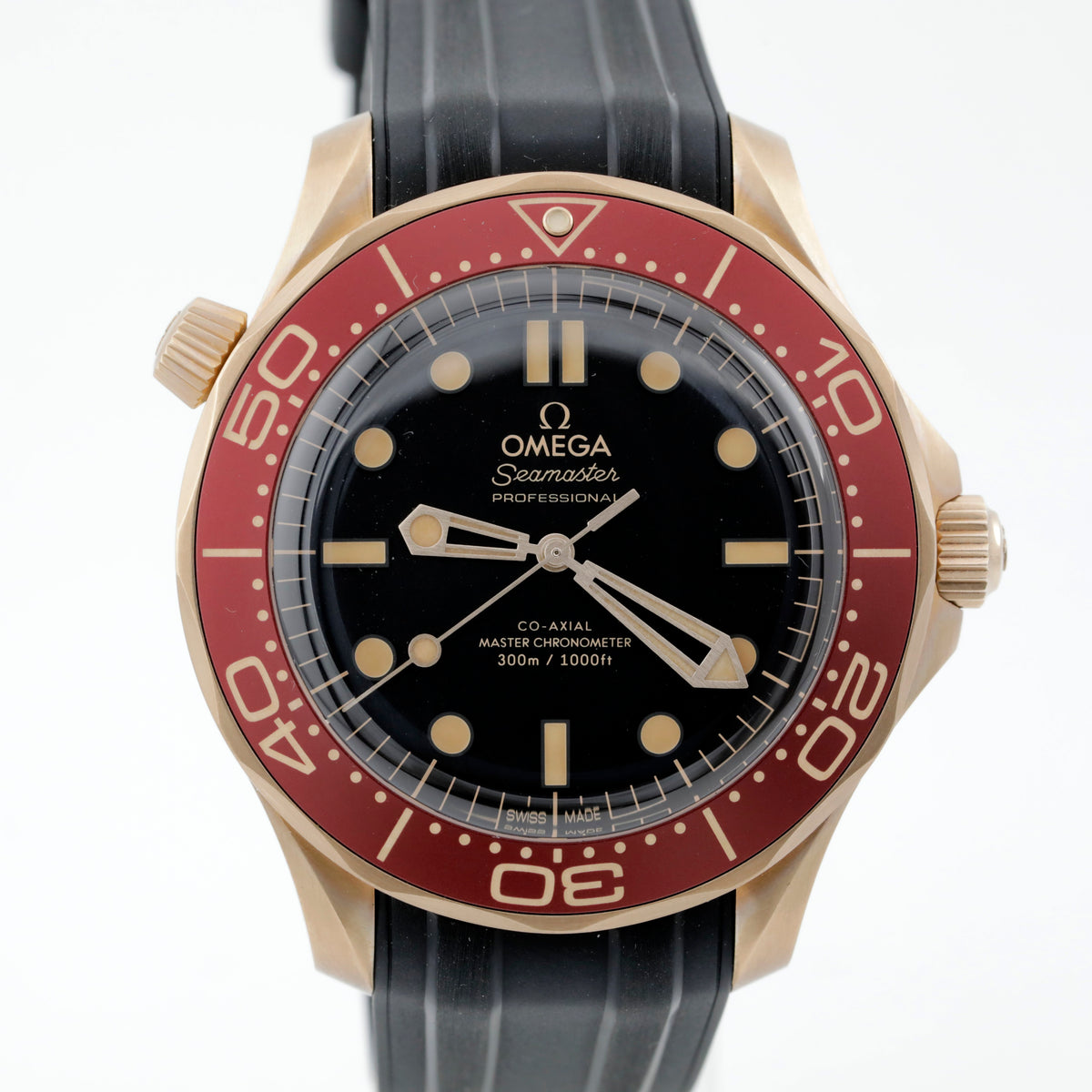 Pre Owned Omega Seamaster Diver 300m Bronze Gold Ref# 21092422001003