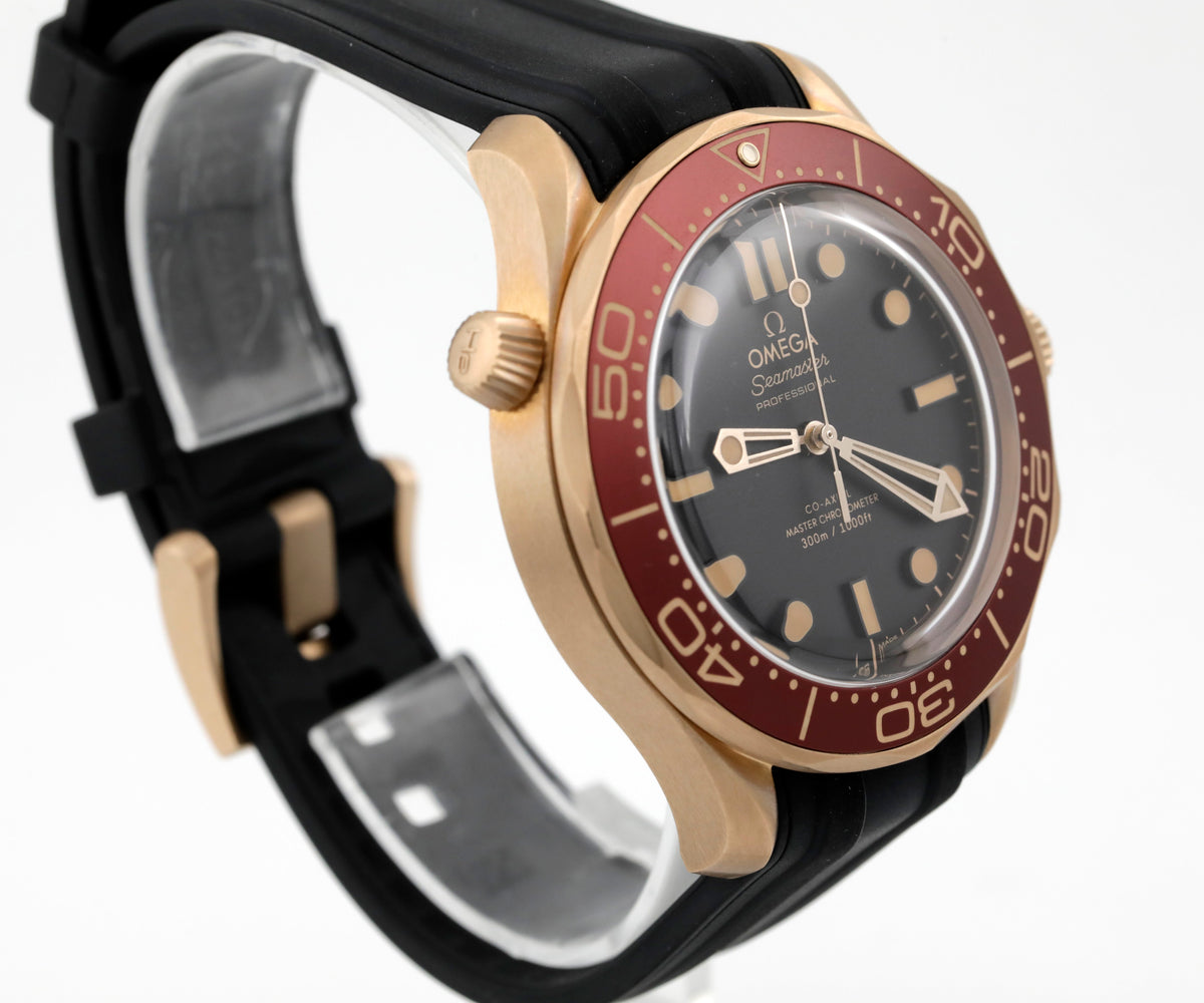 Pre Owned Omega Seamaster Diver 300m Bronze Gold Ref# 21092422001003