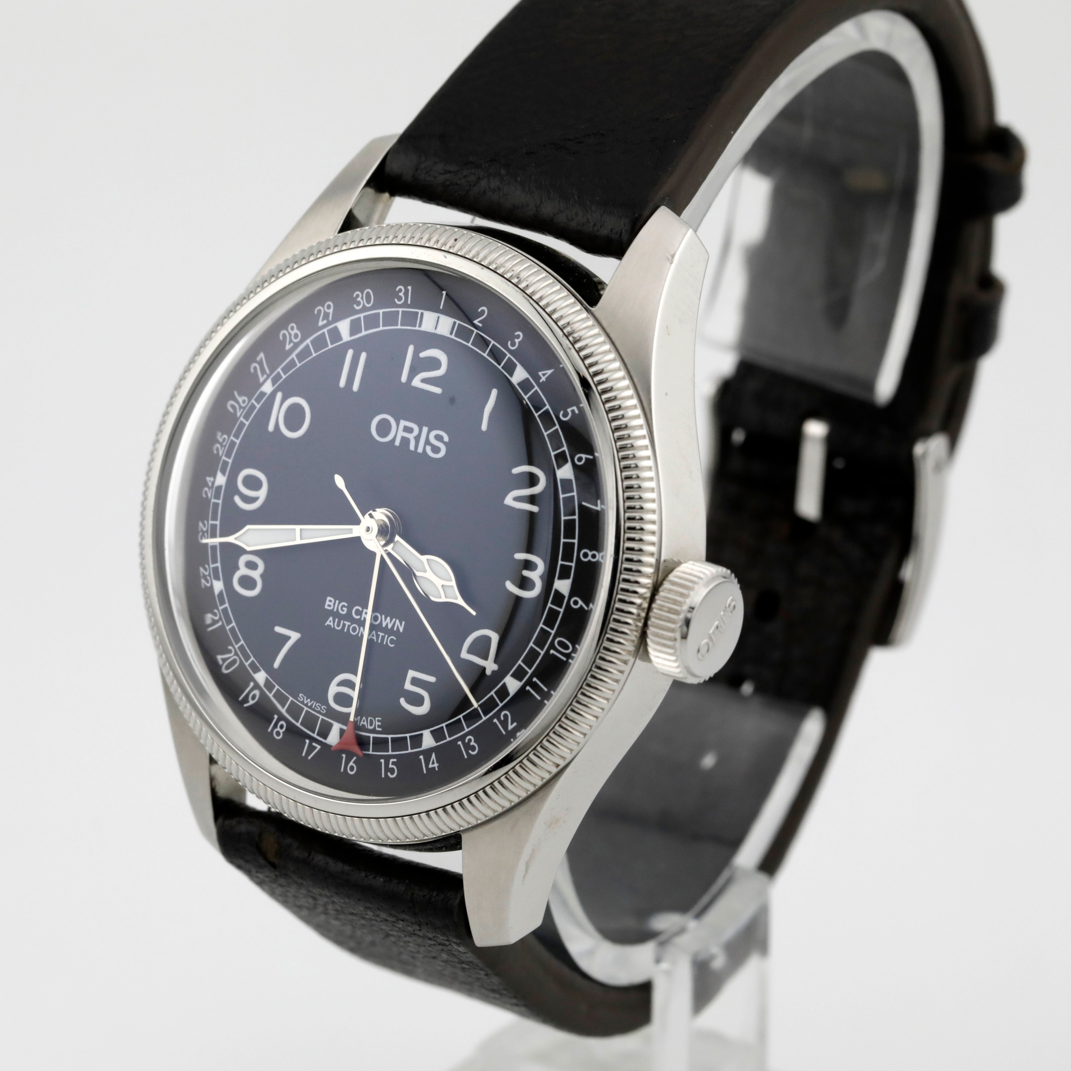 Pre Owned Oris Waldenburgerbahn Big Crown Limited Edition 0175477854084-set