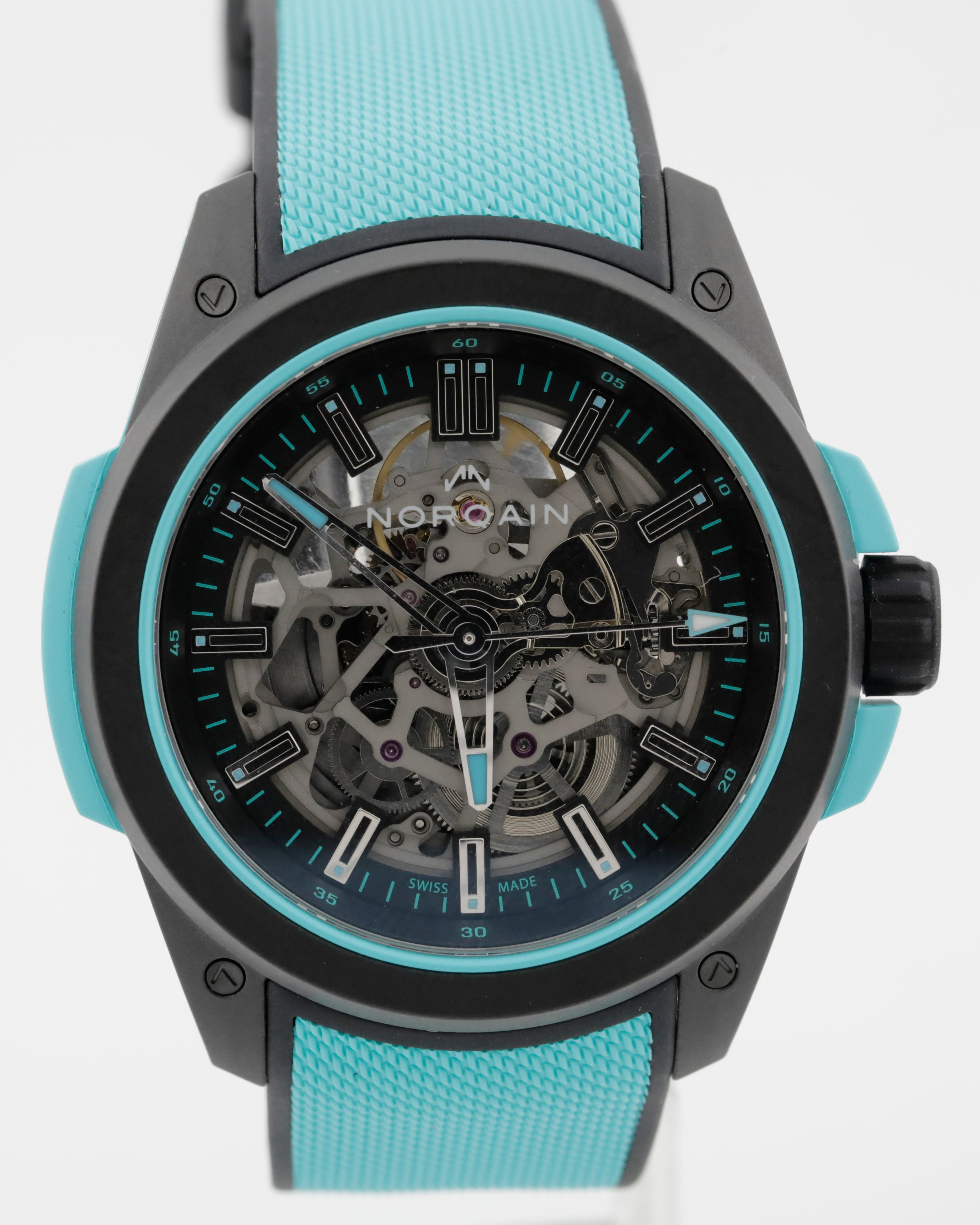 Pre Owned Norqain Wild One Skeleton Ref# N3000.07Q27.B07.R01