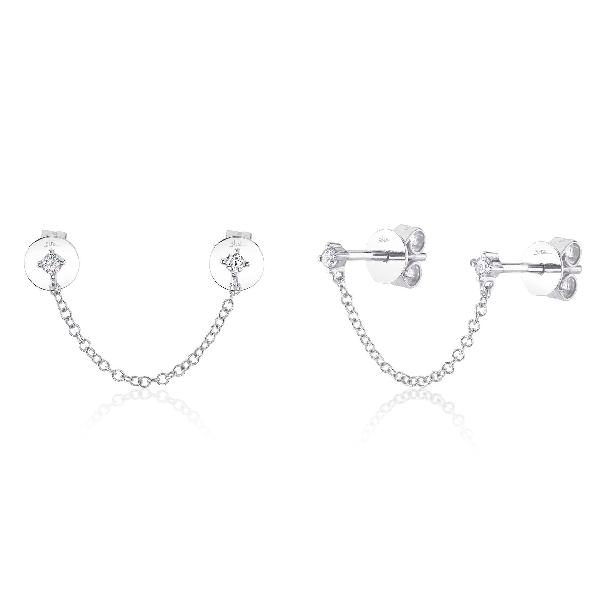 Shy Creation Diamond Earrings