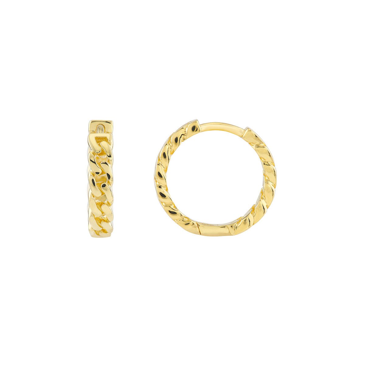 Gold Hoop Earrings