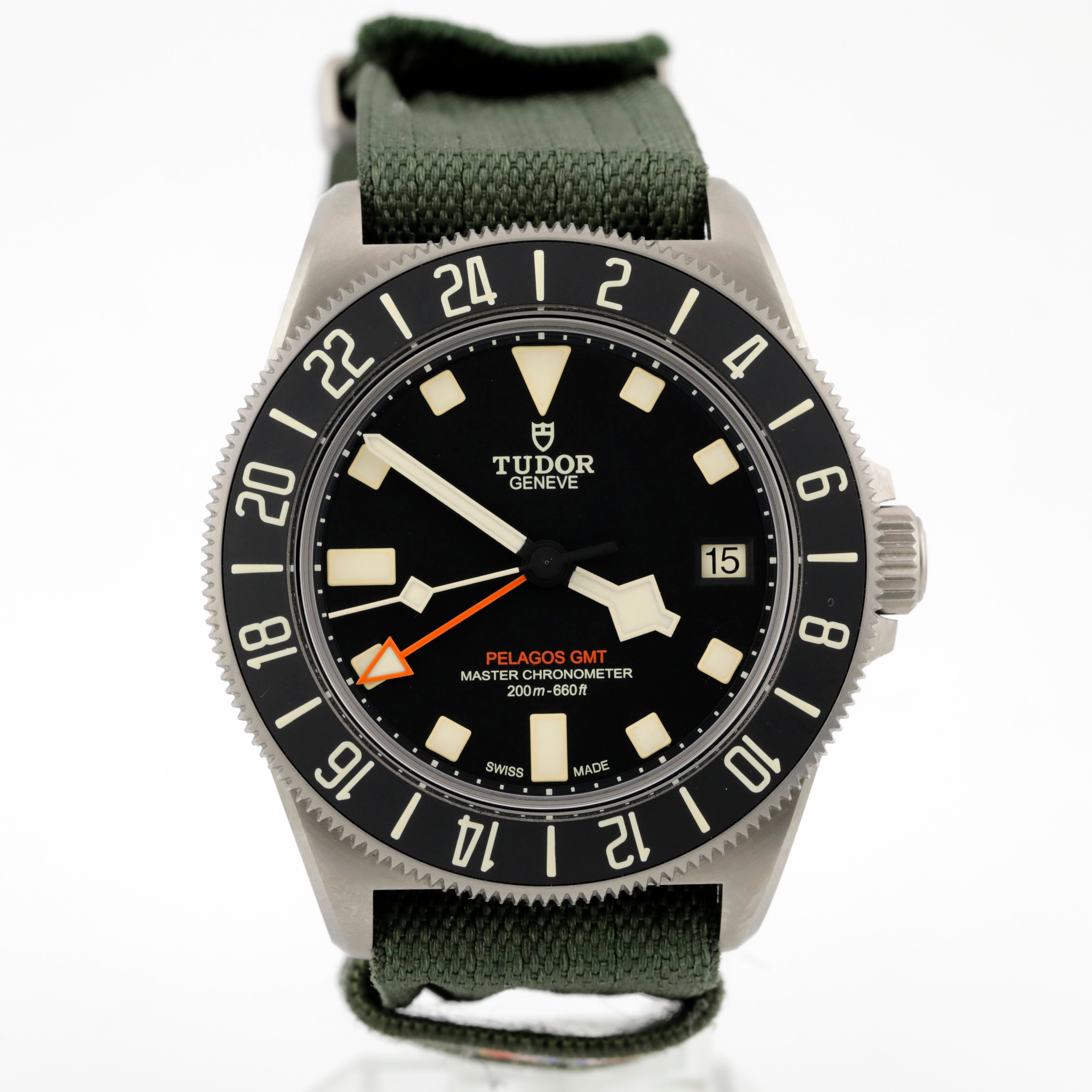 Pre Owned Tudor Pelagos FXD GMT Ref# 2542G267NU