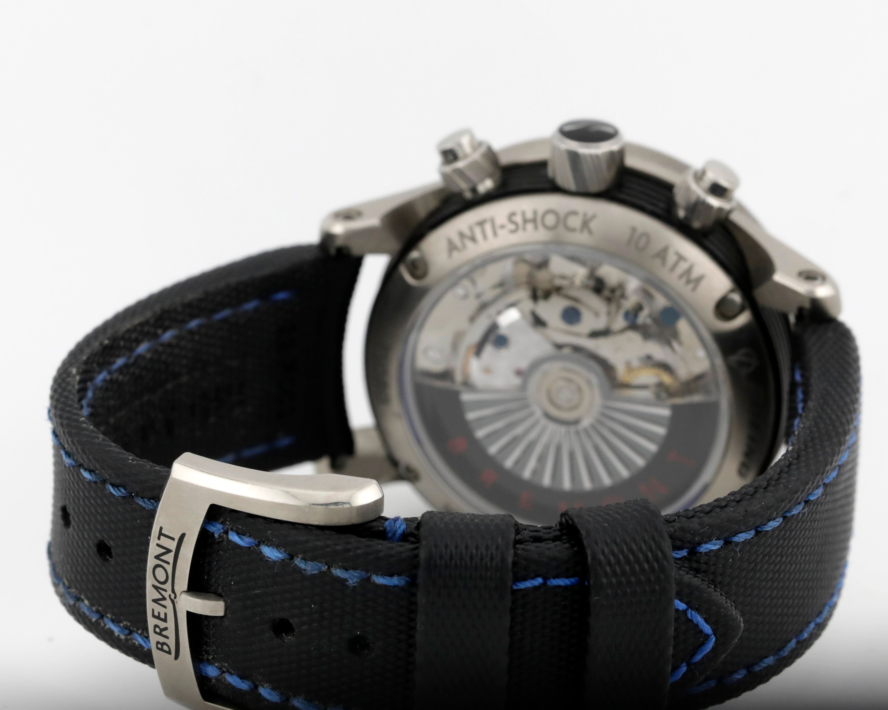Pre Owned Bremont Model 247 Boeing Titanium GMT Chronograph Ref# BB247-TI-GMT/DG
