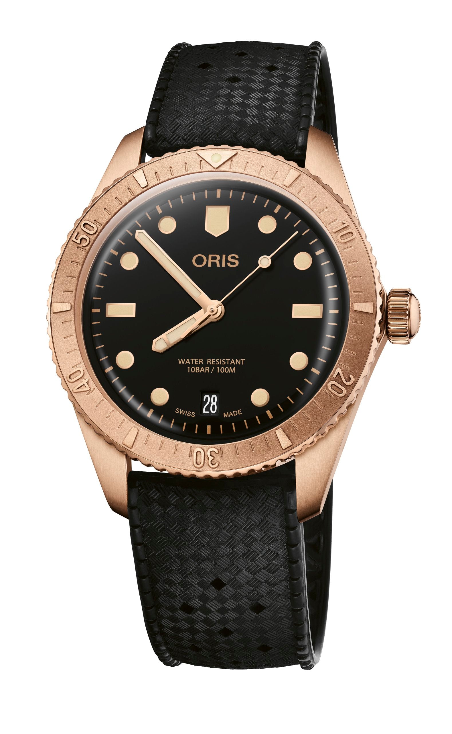 Oris Divers Sixty-Five Date Bronze Case Ref# 0173377713154