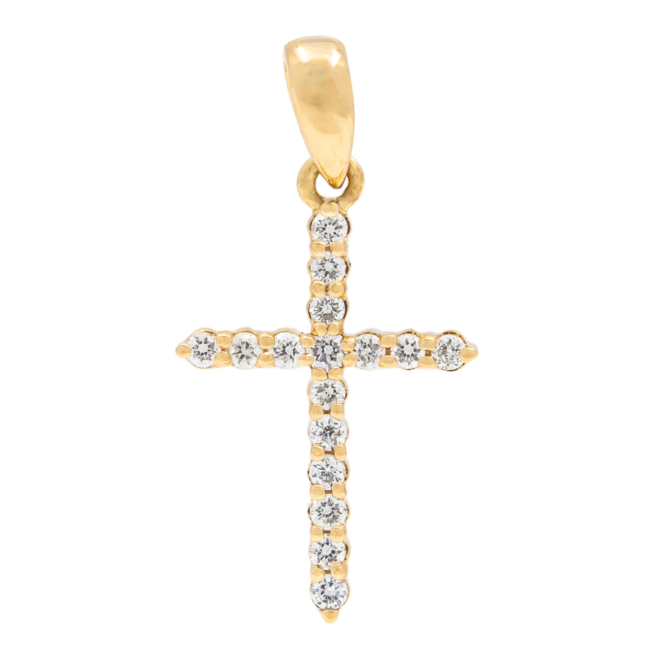 Diamond Cross Pendant