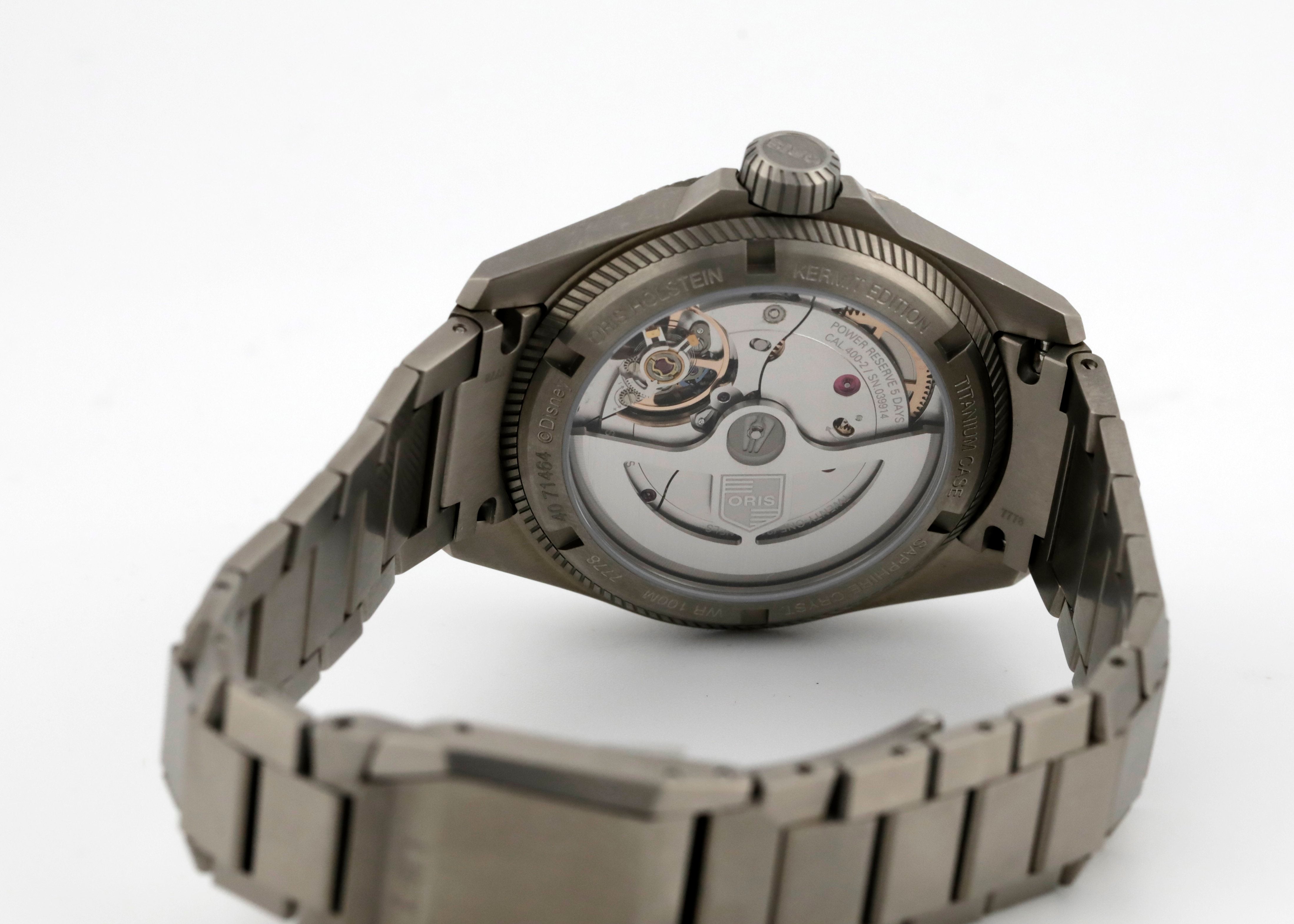 Pre Owned Oris ProPilot X Kermit Edition Ref# 01 400 7778 7157-Set
