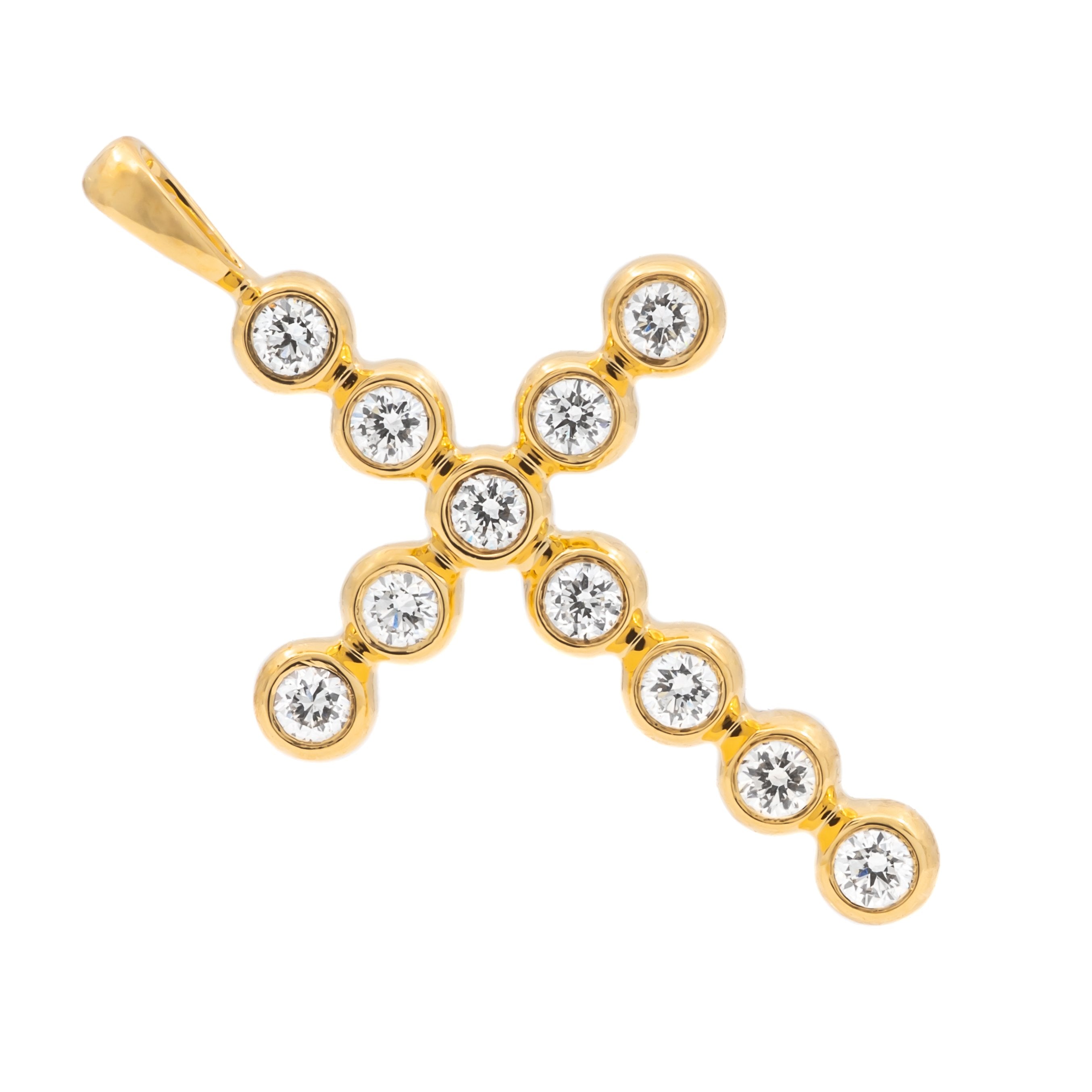 Diamond Cross Pendant