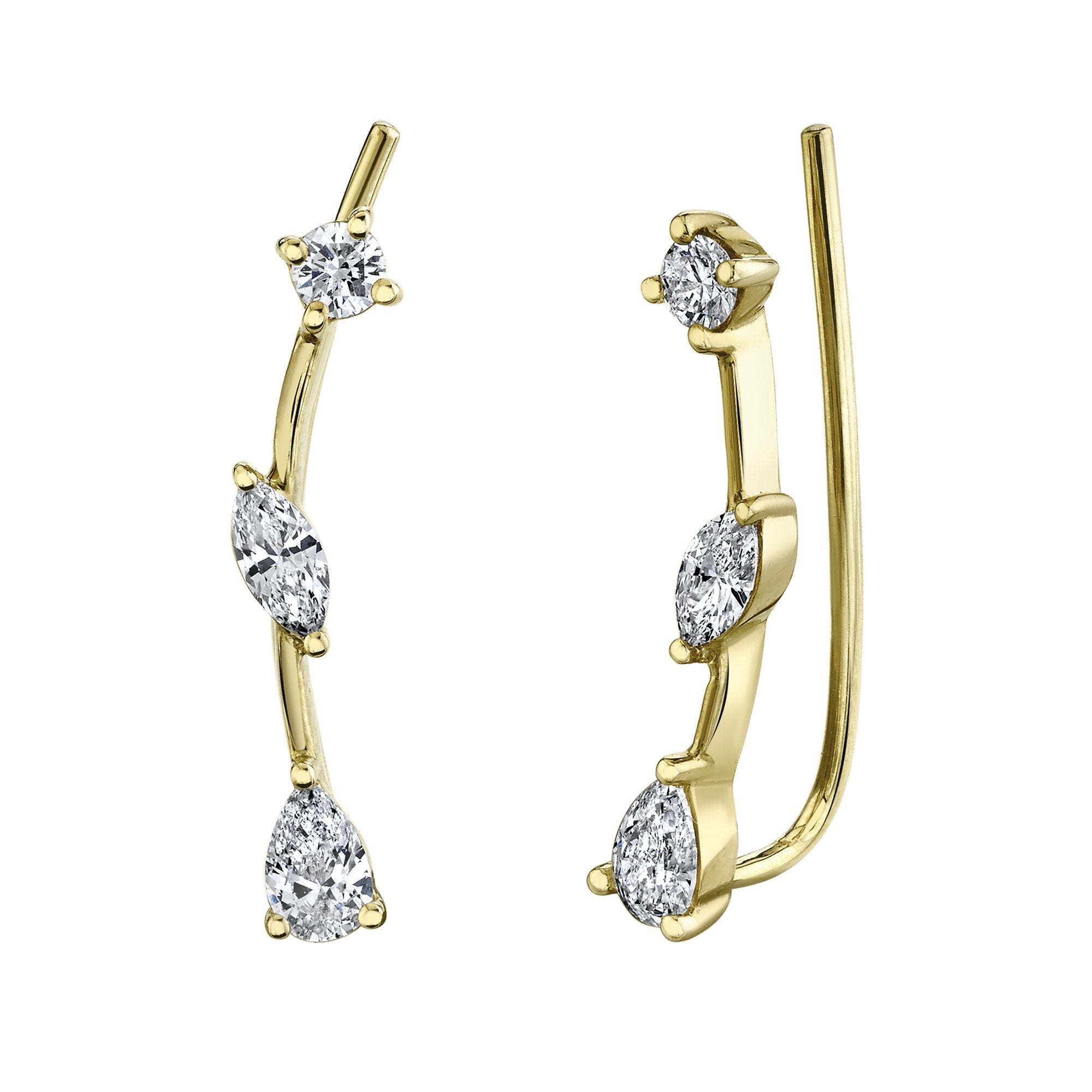 Shy Creation Diamond Earrings
