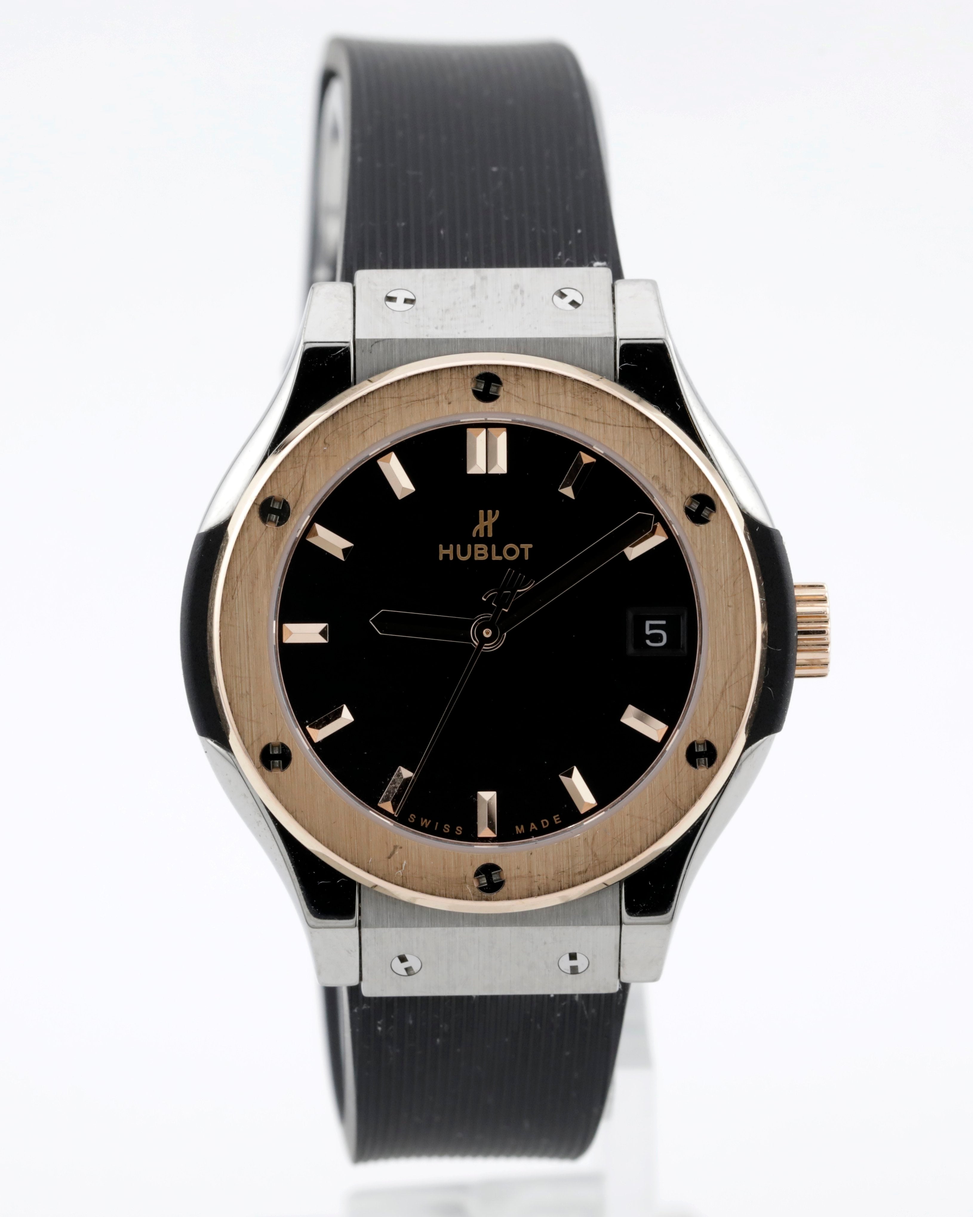 Pre Owned  Hublot Classic Fushion Quartz Ref# 581.NO.1480.RX