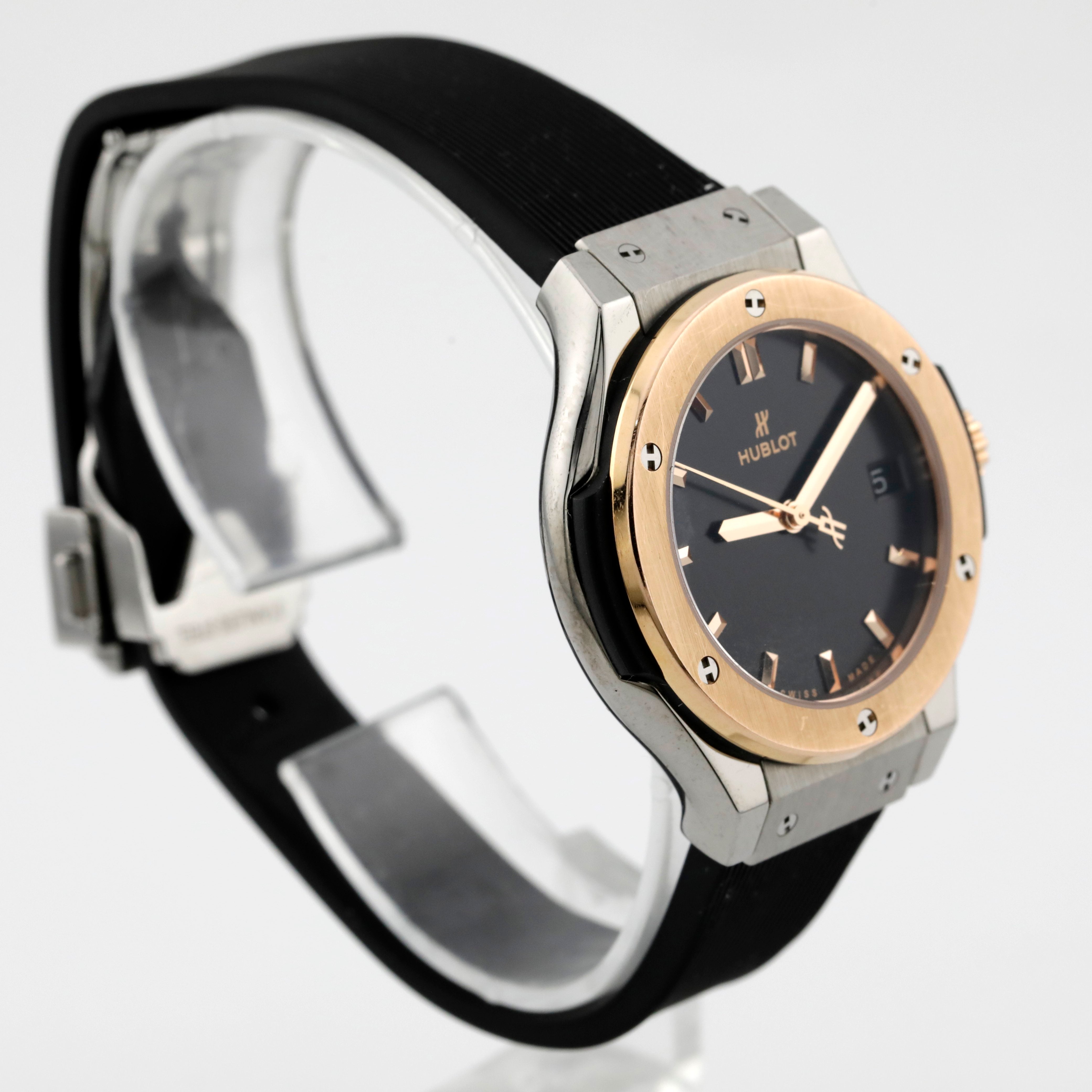 Pre Owned  Hublot Classic Fushion Quartz Ref# 581.NO.1480.RX