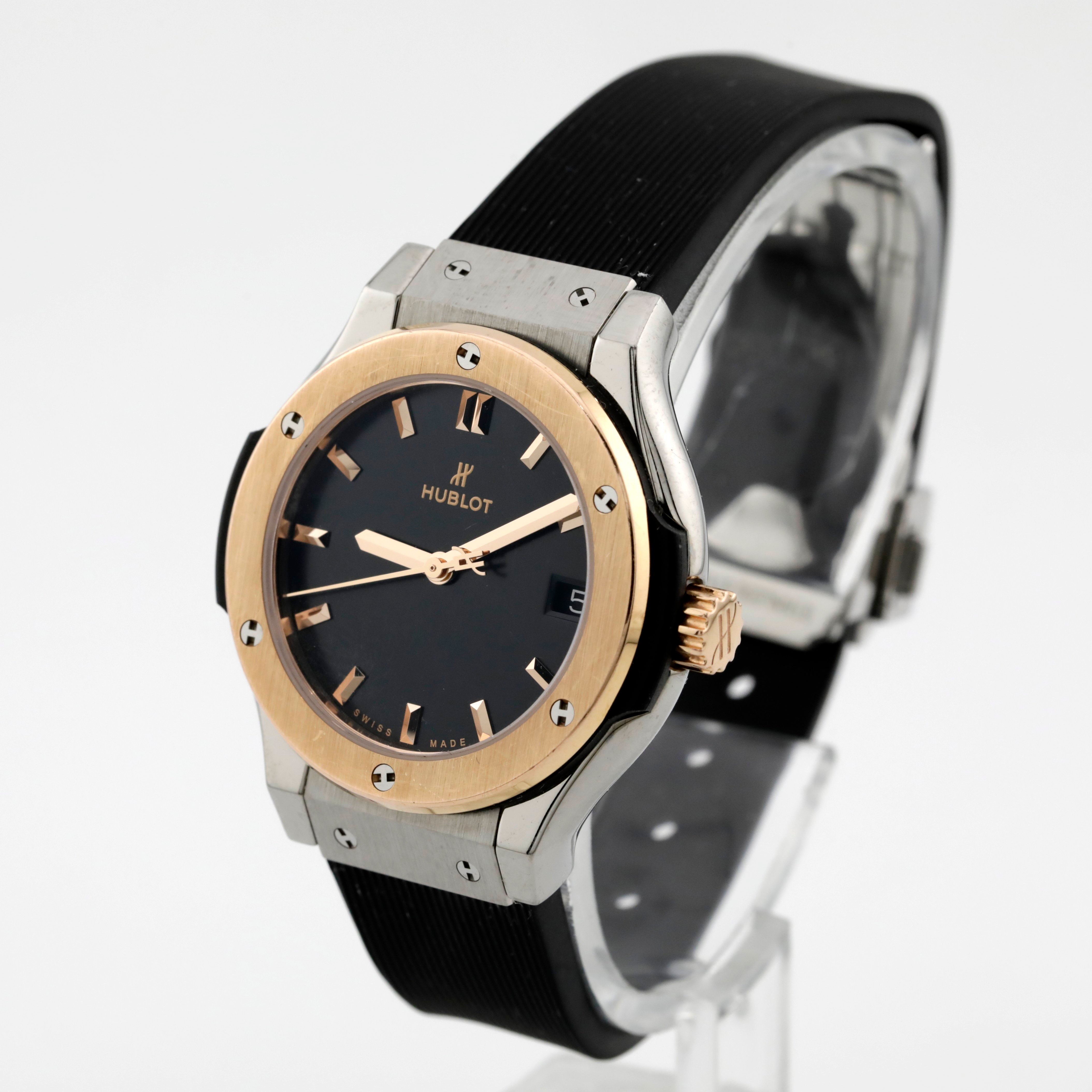 Pre Owned  Hublot Classic Fushion Quartz Ref# 581.NO.1480.RX