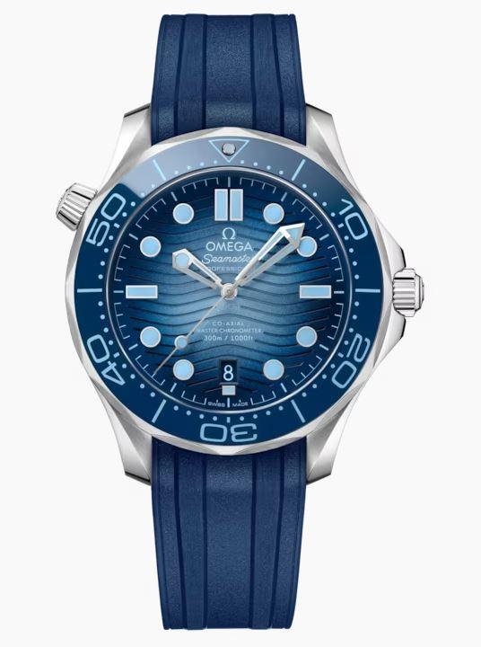 Omega Seamaster Diver 300M Summer Blue Ref# 21032422003002