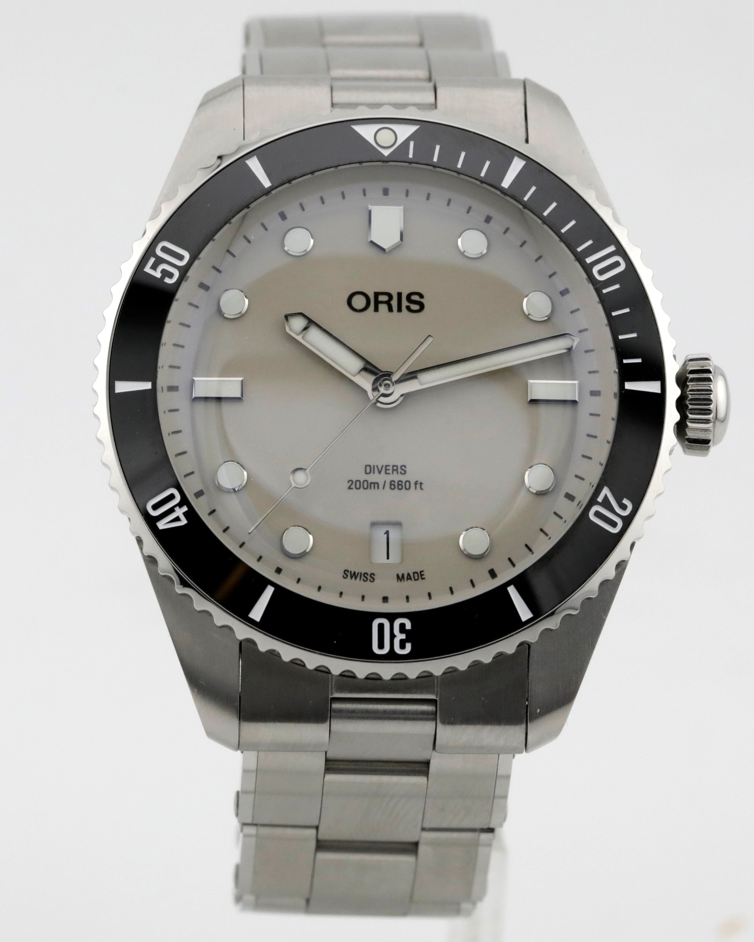 Pre Owned Oris Divers Date Ref# 0173377954051