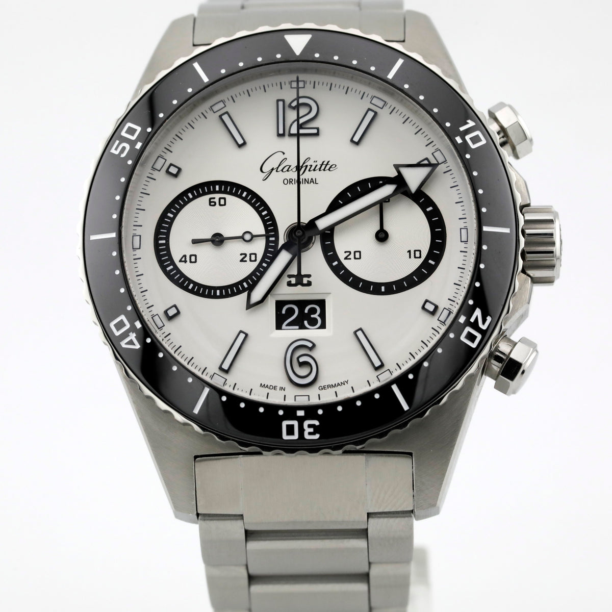 Pre Owned Glashutte Original SeaQ Chronograph Ref# W13723038070