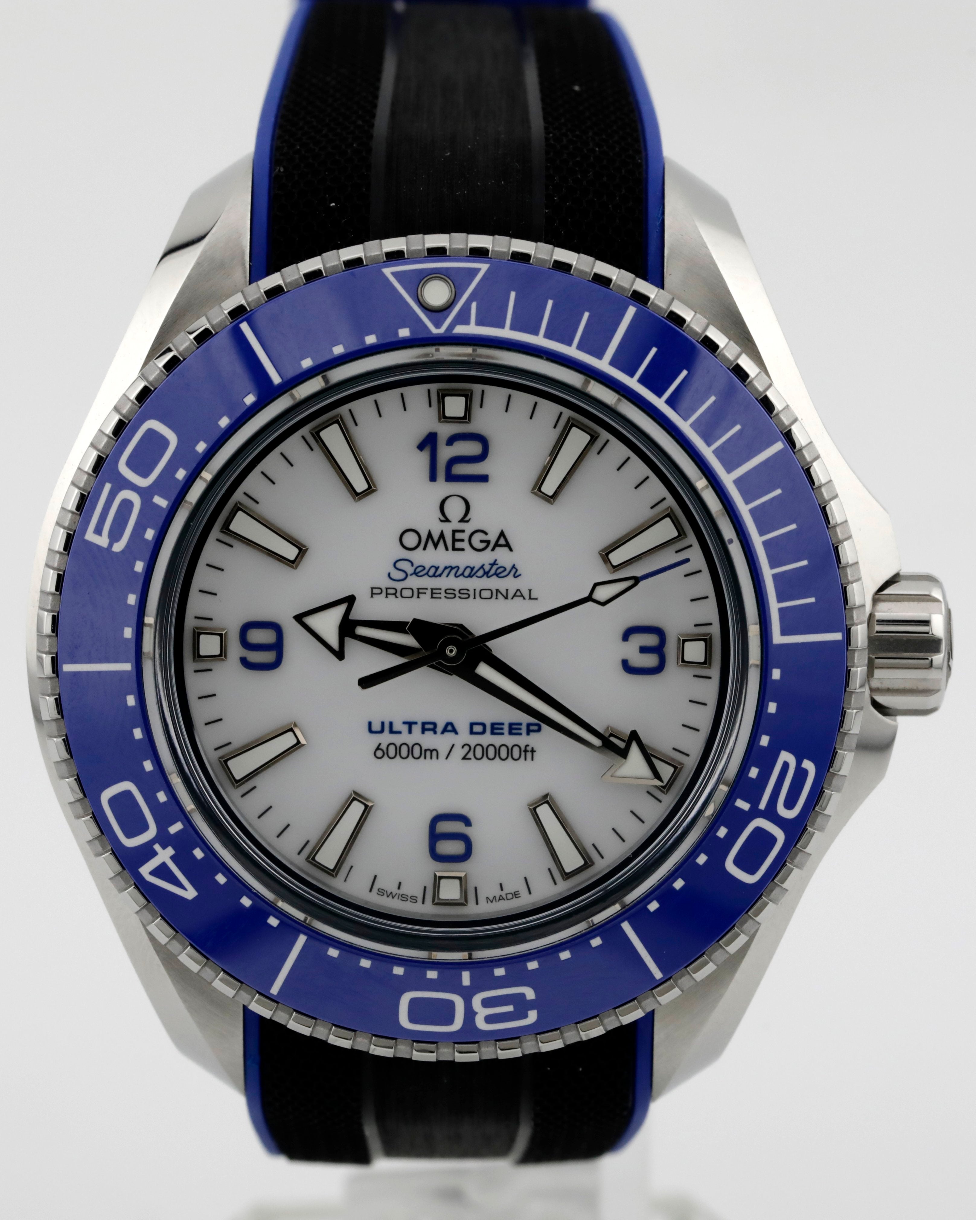 Pre Owned Omega Seamaster Planet Ocean 6000m Ultra Deep Ref# 21532462104001