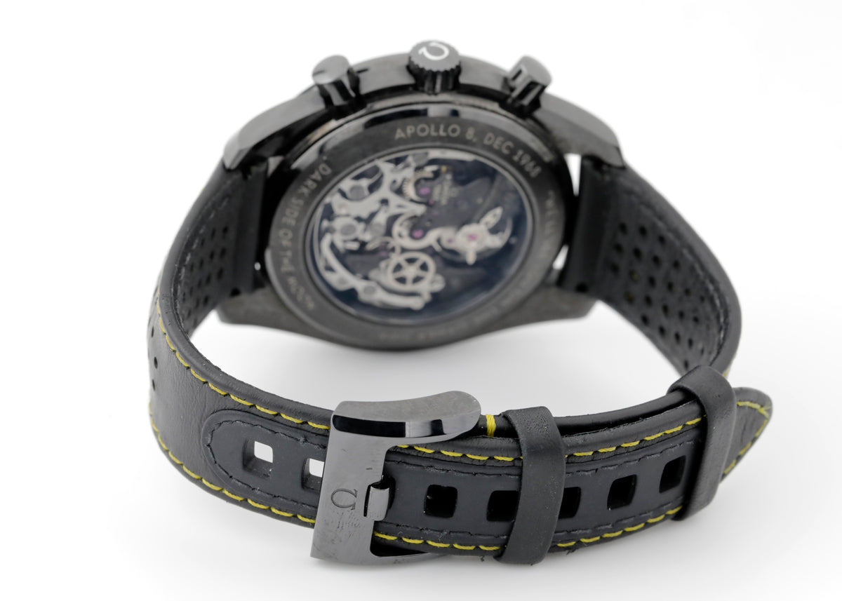 Pre Owned Omega Speedmaster Dark Side of the Moon Apollo 8 ref. 31192443001001
