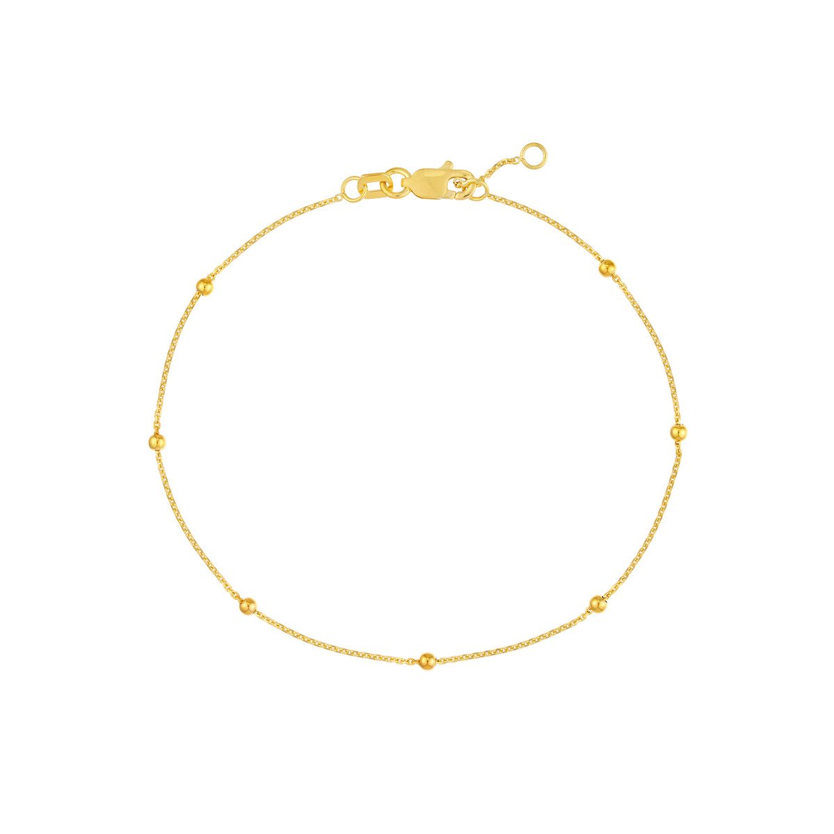 Gold Beaded Bracelet