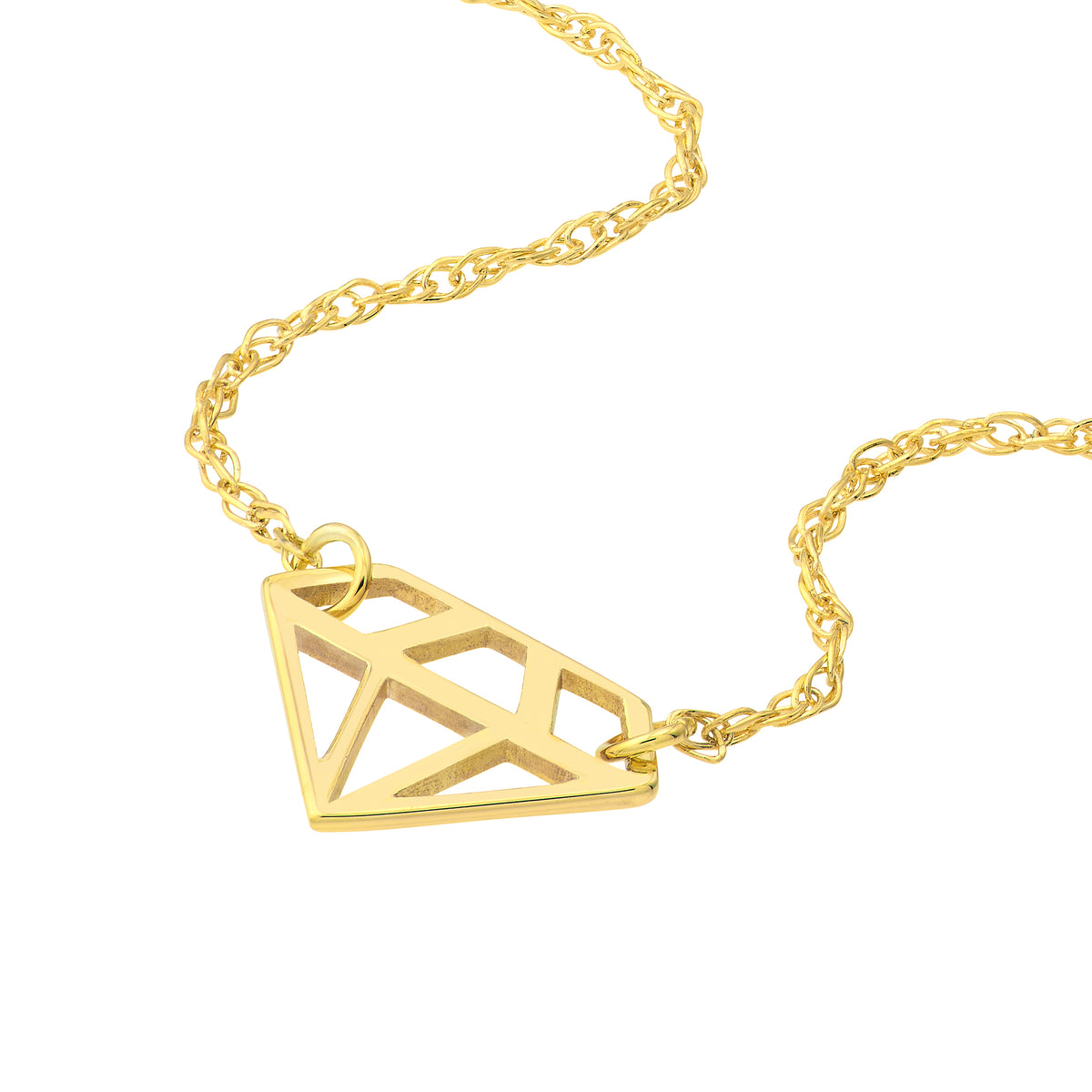 Diamond Shaped Necklace