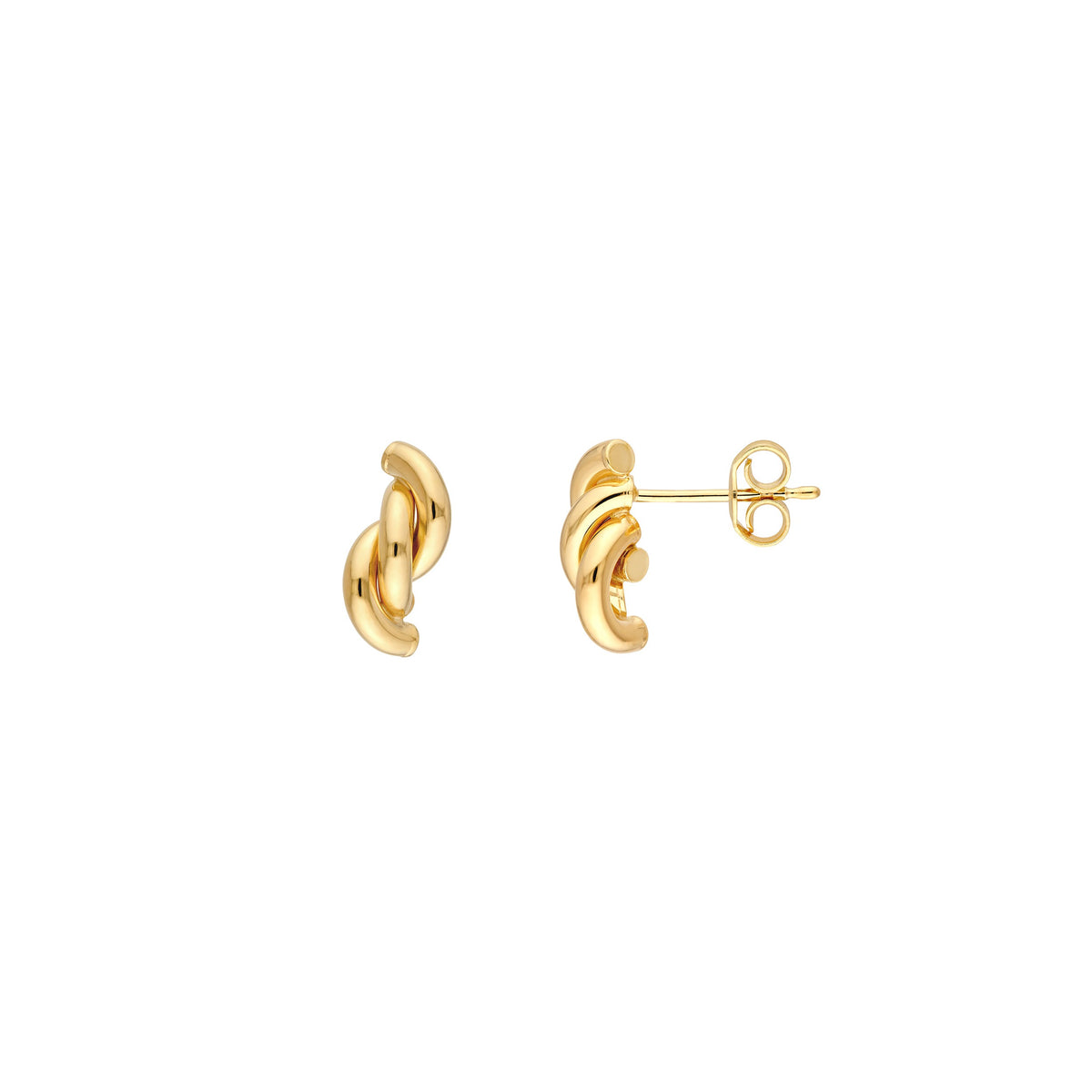 Gold Stud Earrings