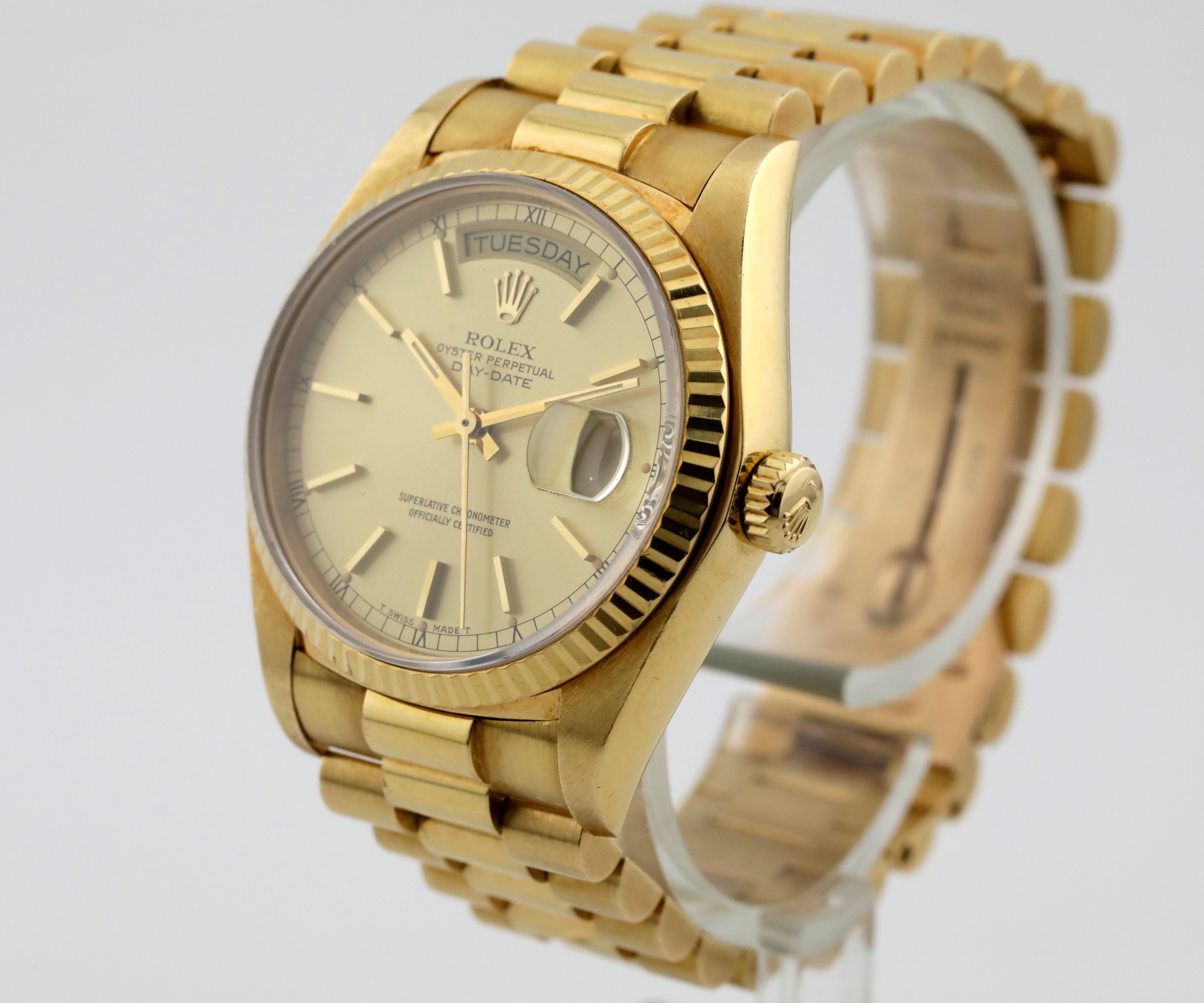 Pre Owned Rolex Day-Date 36 Ref# 18038