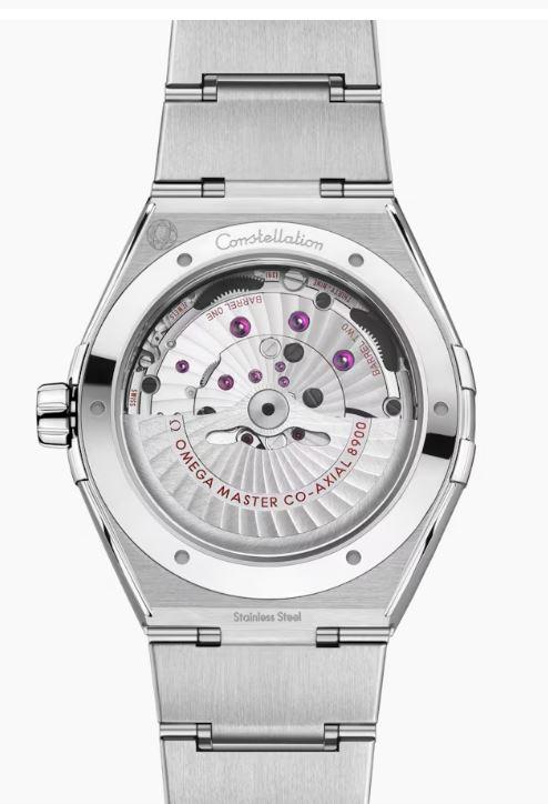 OMEGA Constellation クォーツ時計 OMEGA Constellation Steel on Steel Blue Dial Watch, 41mm