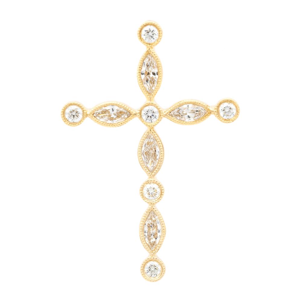 Diamond Cross Pendant