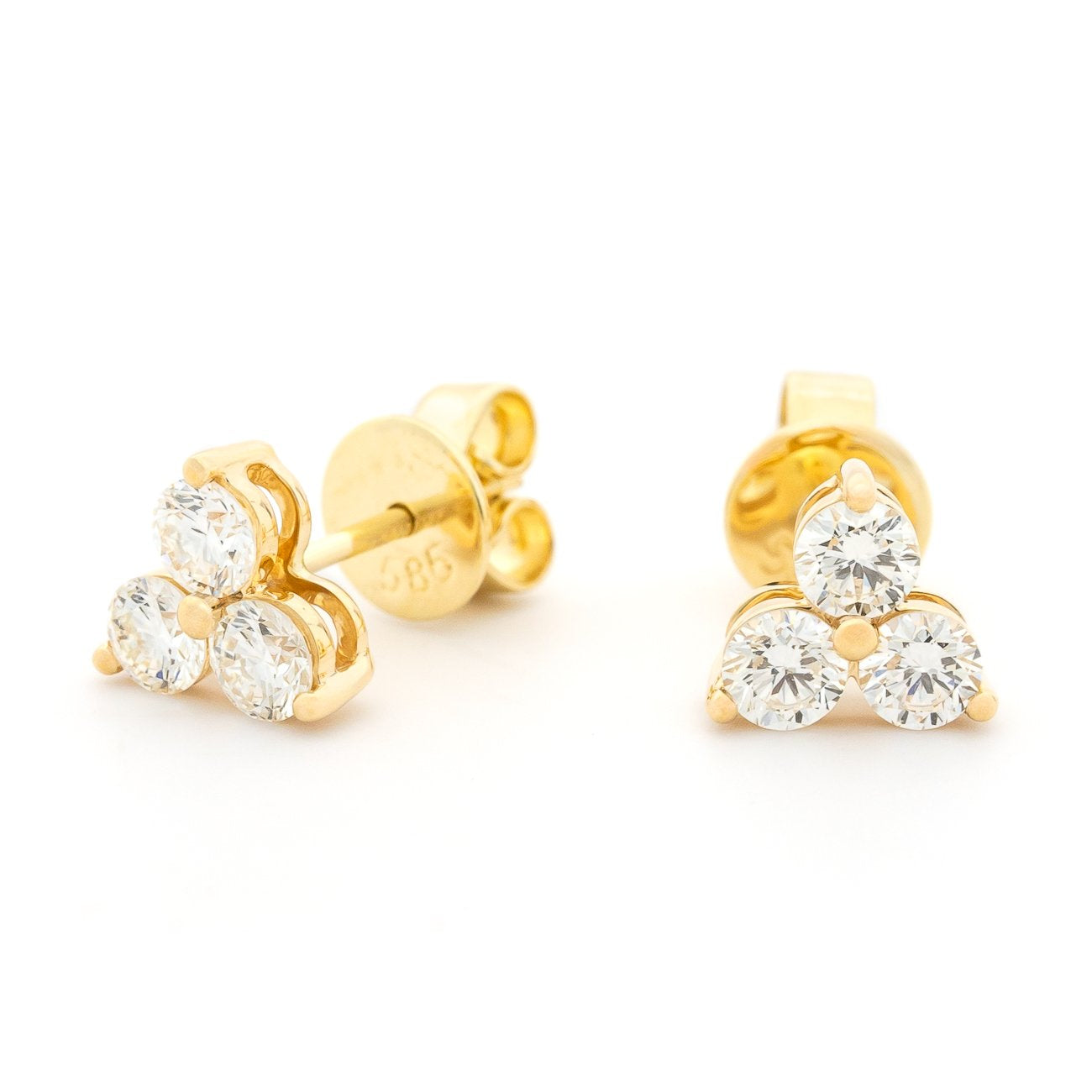 Diamond Fashion Stud Earrings