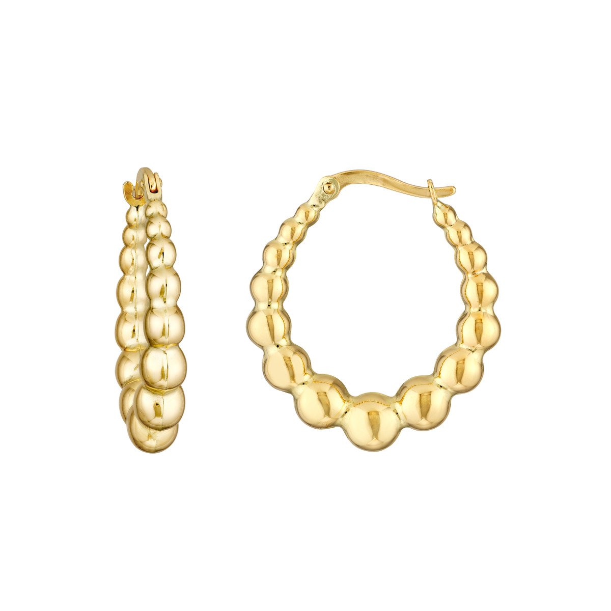 Gold Hoop Earrings