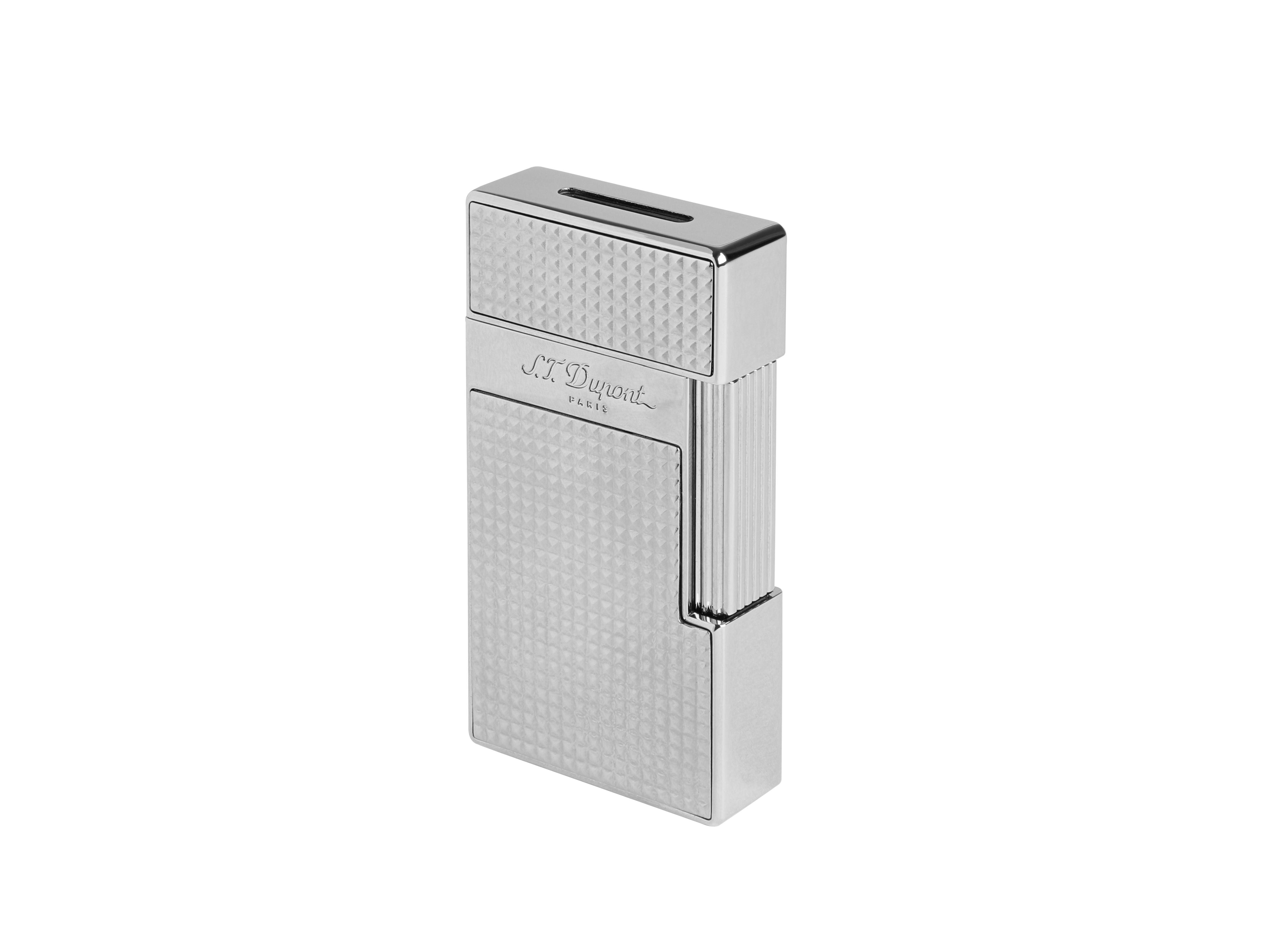 S.T. Dupont Biggy Chrome Diamond Head Lighter