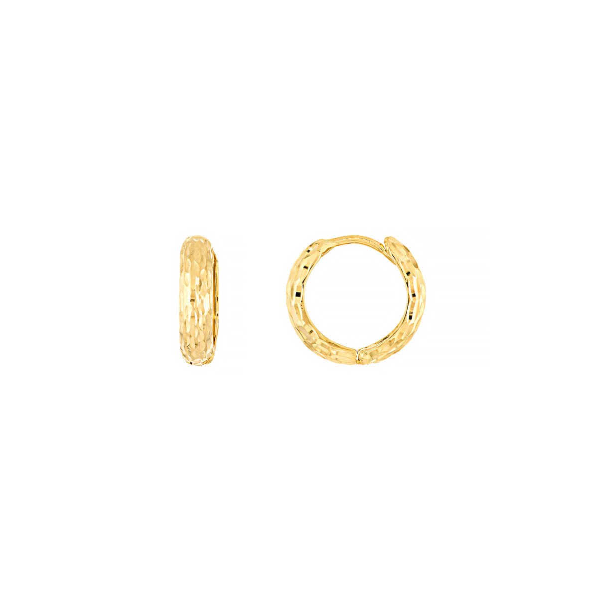 Gold Huggie Earrings